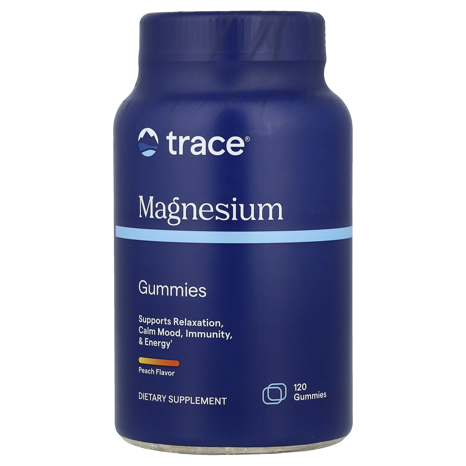 Trace Magnesium Gummies – Peach – 120 gommes — Tunisie