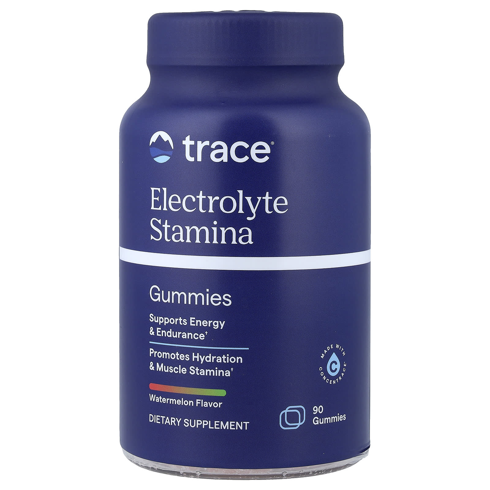 Trace Electrolyte Stamina Gummies – Watermelon – 90 gommes — Tunisie