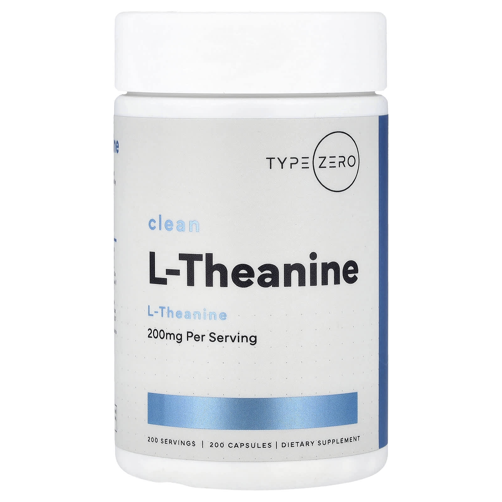 TypeZero Clean, L Theanine – 200 gélules — Tunisie