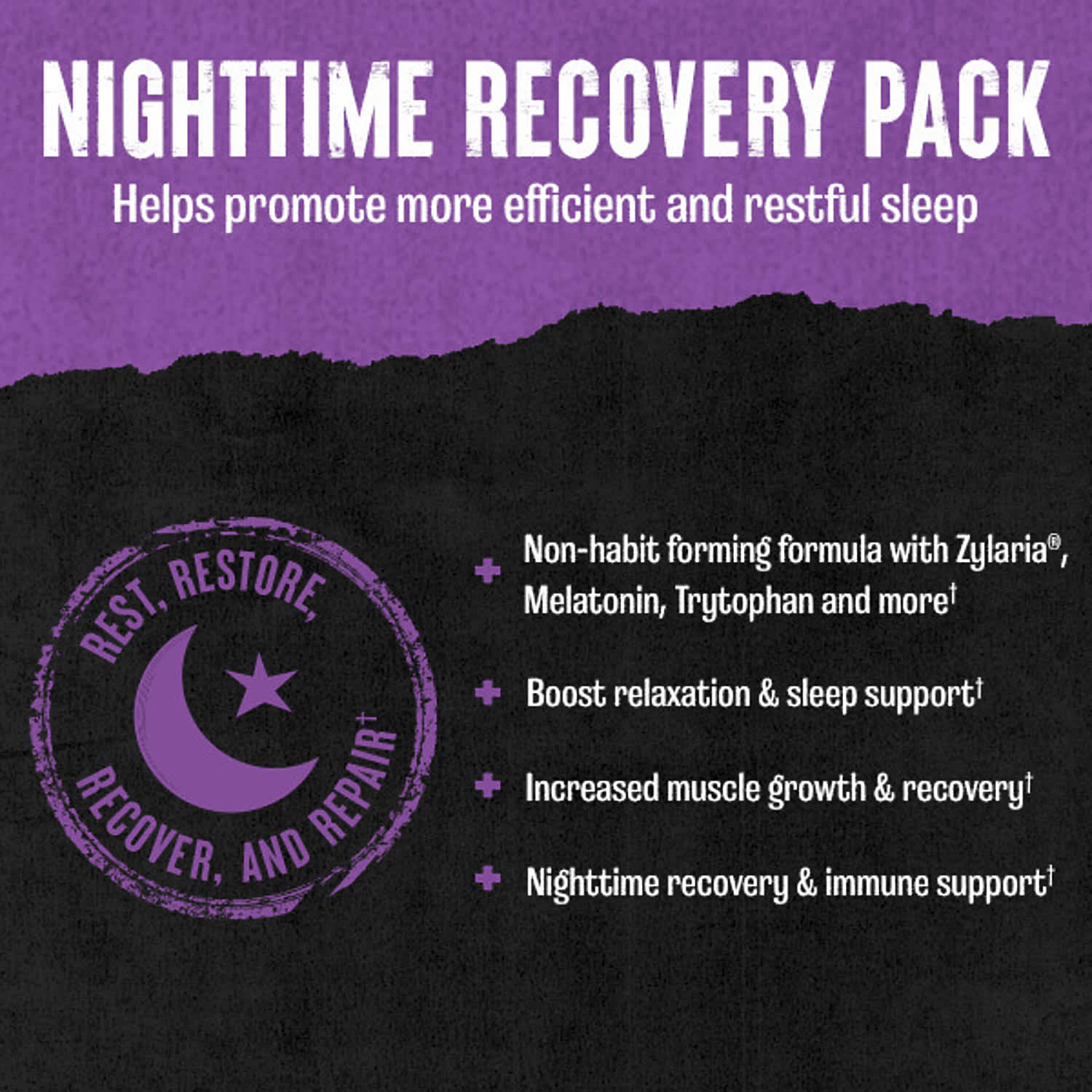 Animal PM, Sleep & Nighttime Recovery, 30 Packs — étiquette 3