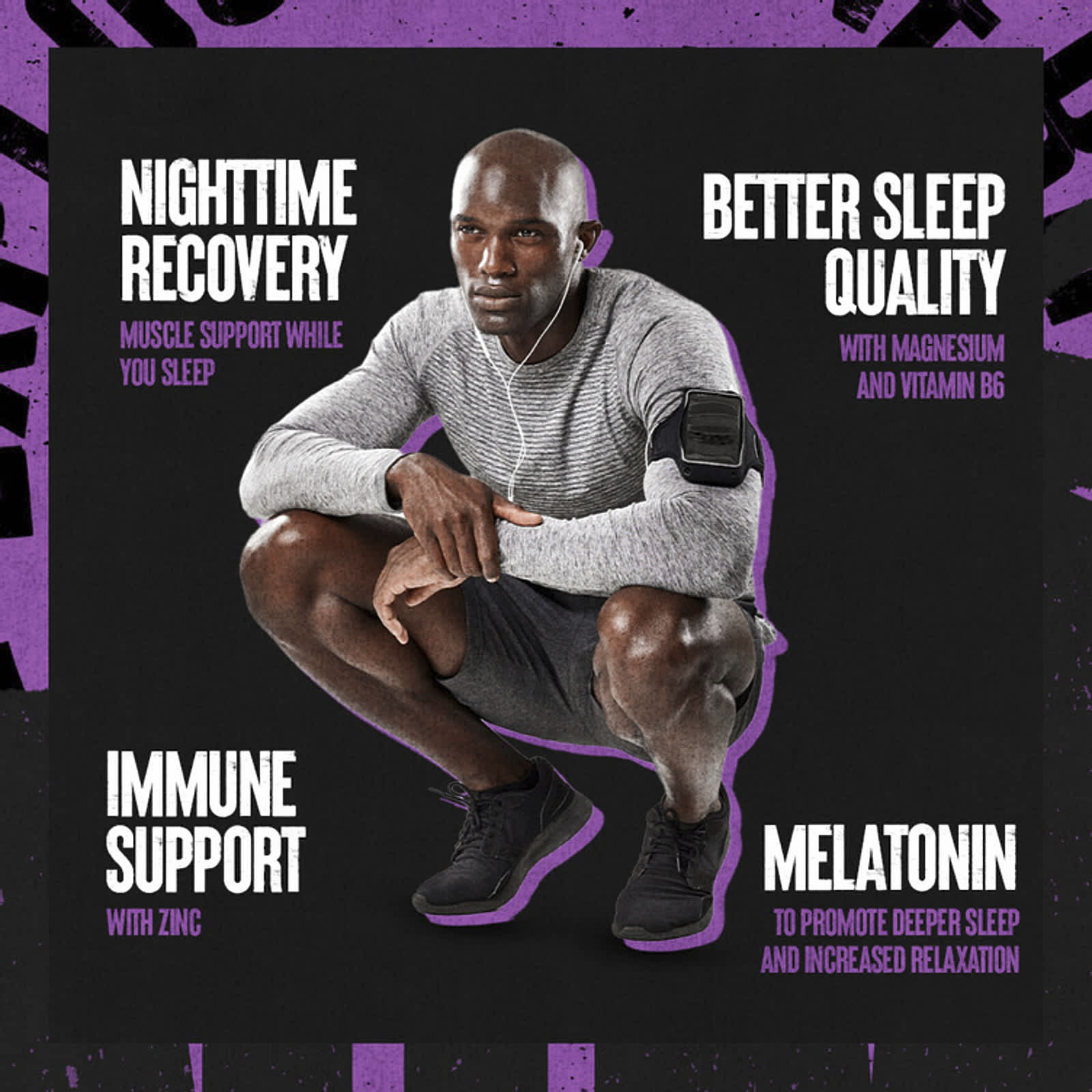 Animal PM, Sleep & Nighttime Recovery, 30 Packs — étiquette 4