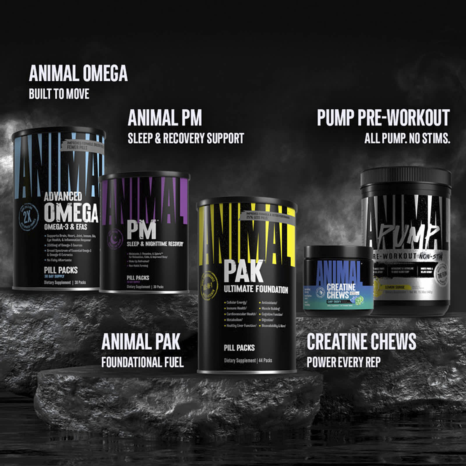 Animal PM, Sleep & Nighttime Recovery, 30 Packs — étiquette 8
