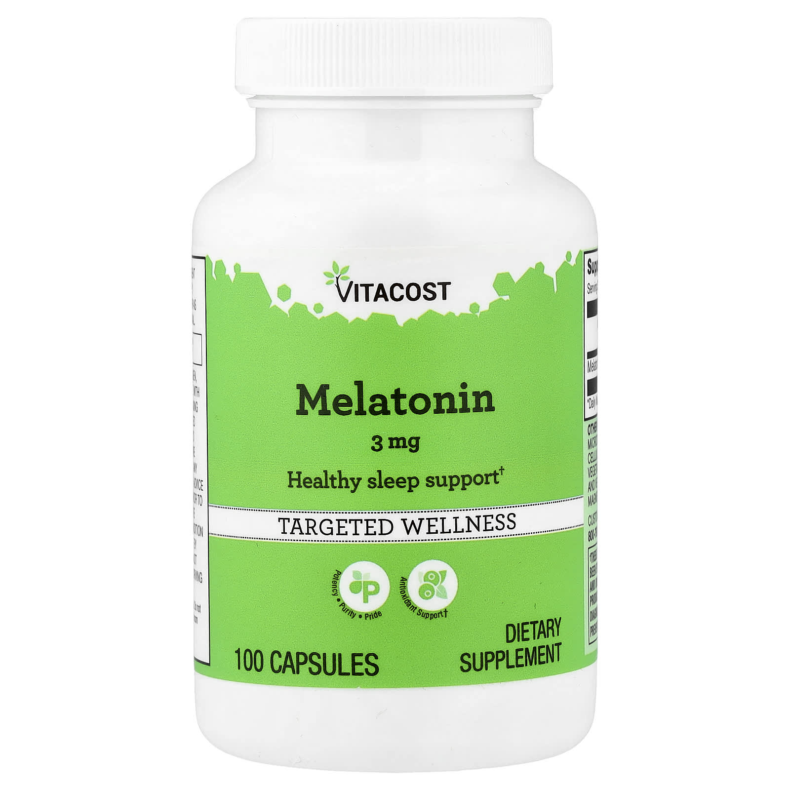 Vitacost Melatonin – 100 gélules — Tunisie