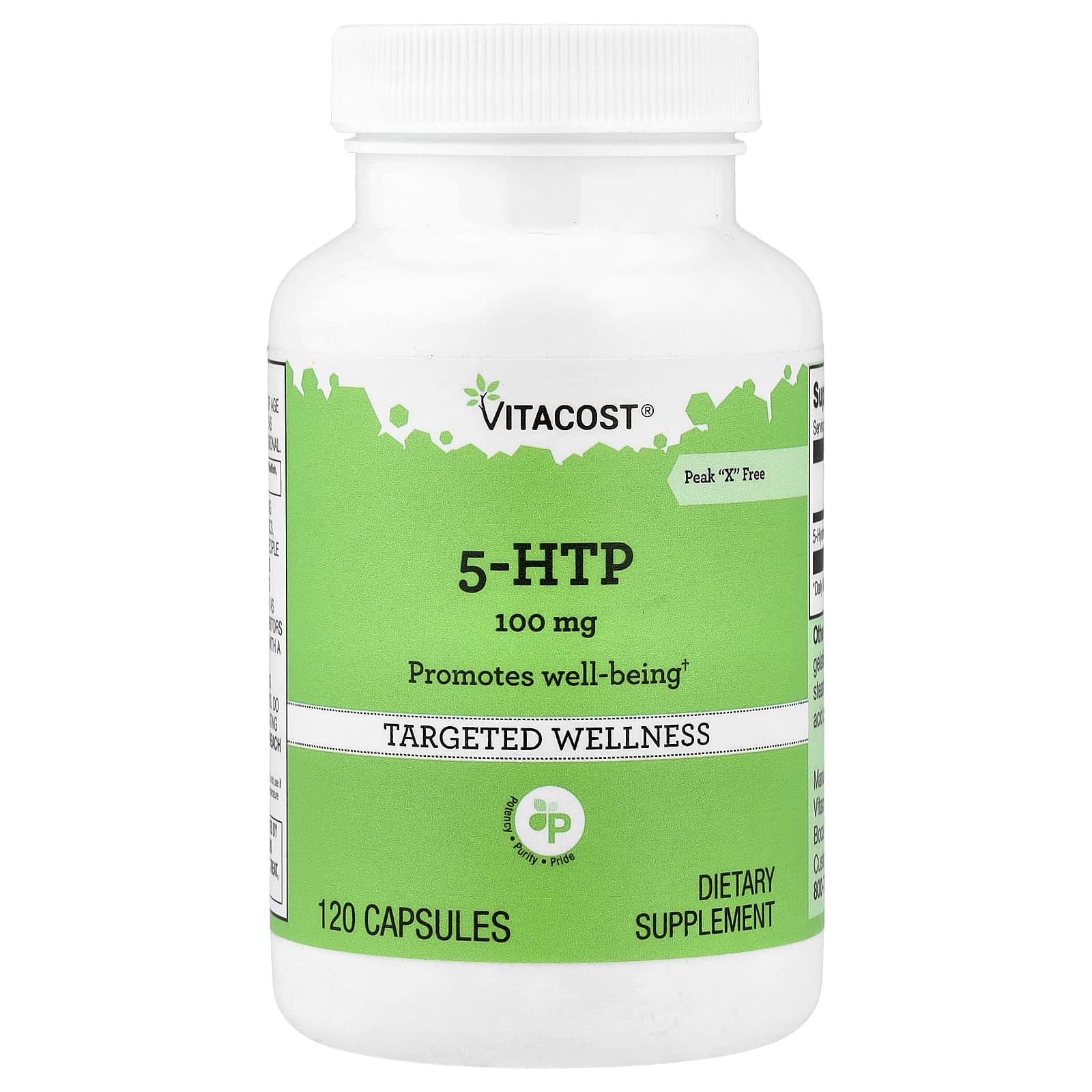 Vitacost 5-HTP – 120 gélules — Tunisie