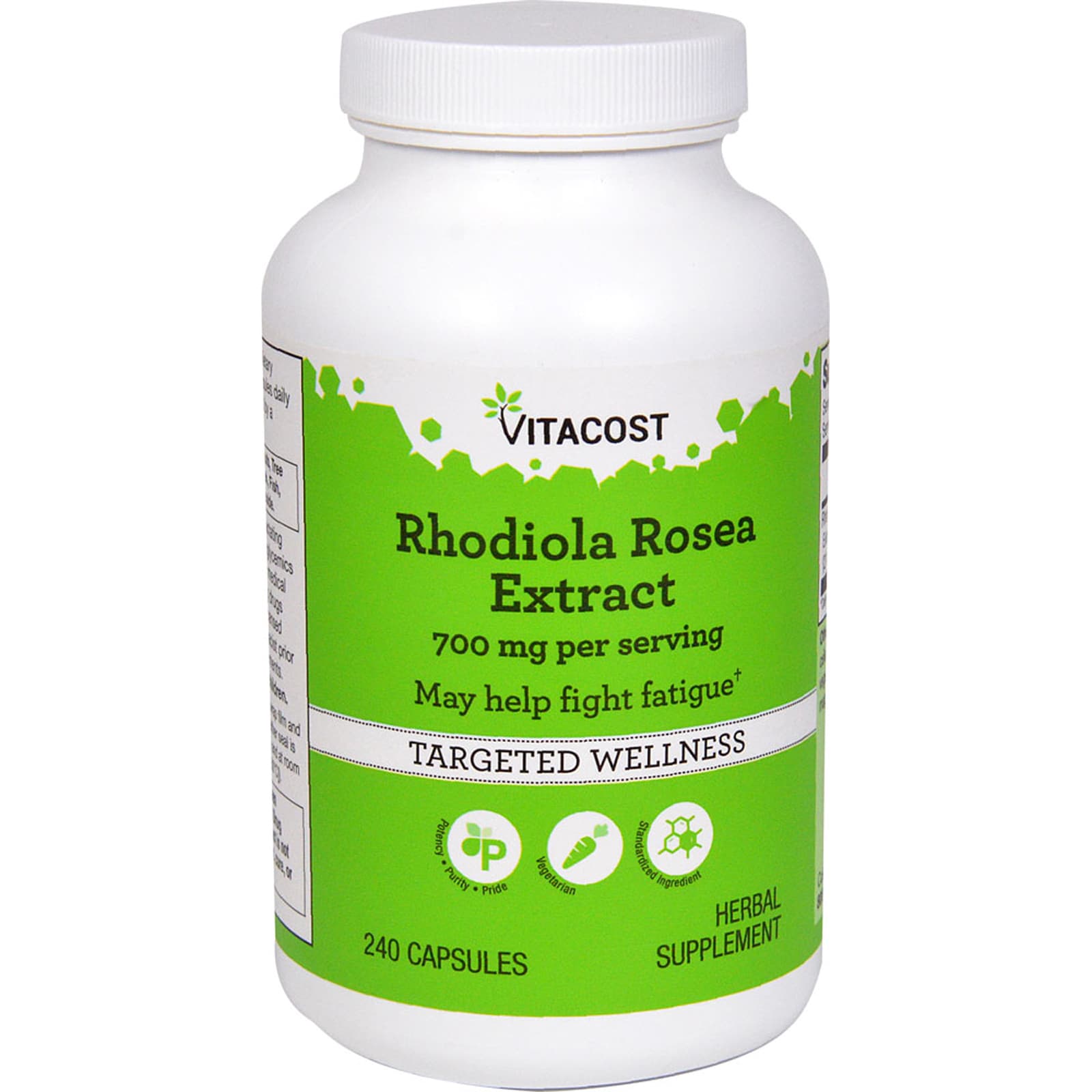 Vitacost Rhodiola Rosea Extract – 240 gélules — Tunisie