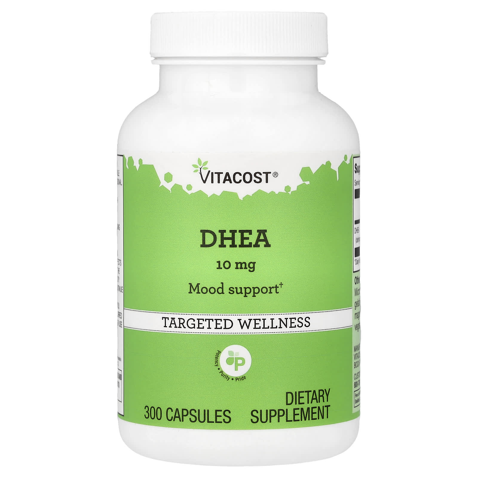 Vitacost DHEA – 10 mg – 300 gélules — Tunisie