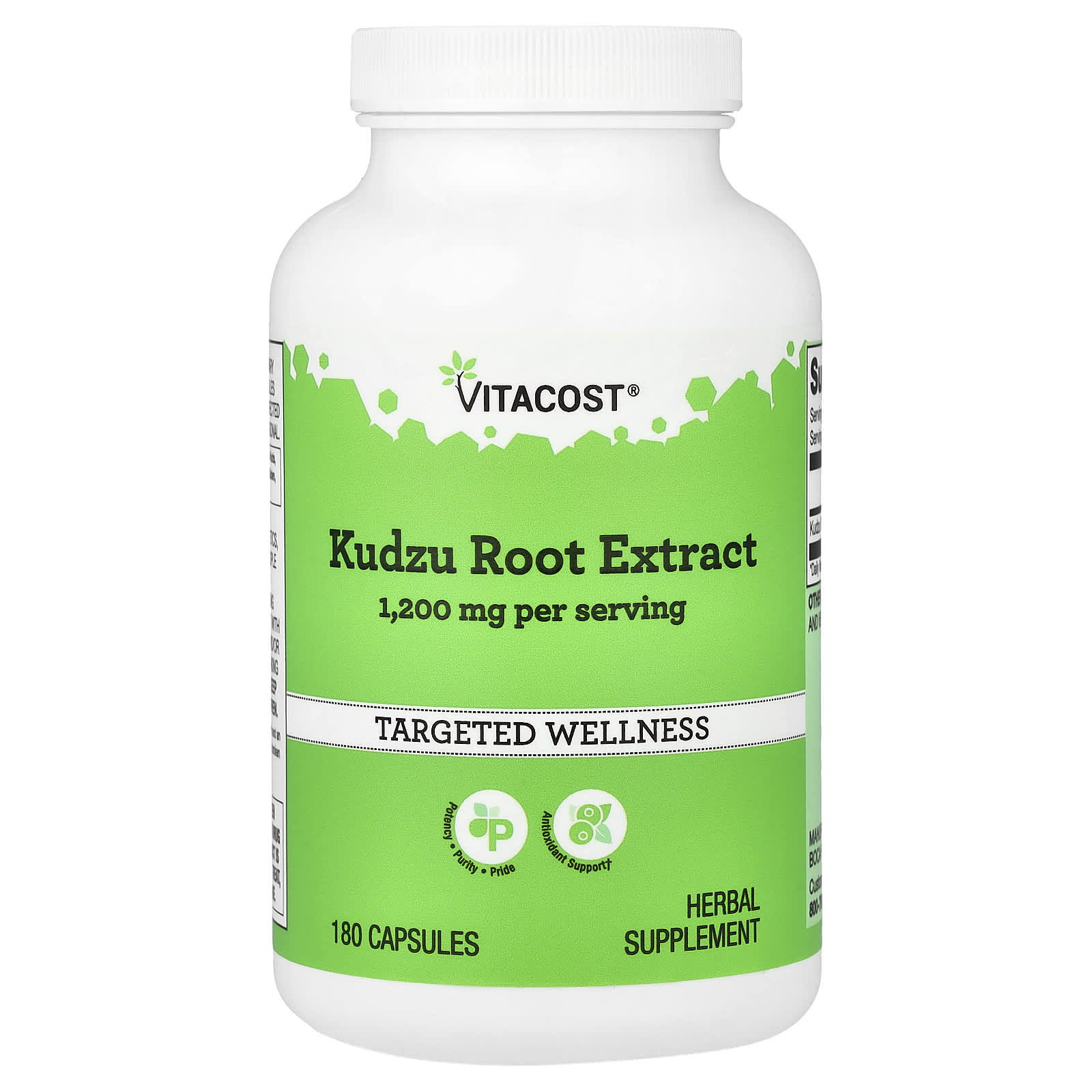 Vitacost Kudzu Root Extract – 180 gélules — Tunisie