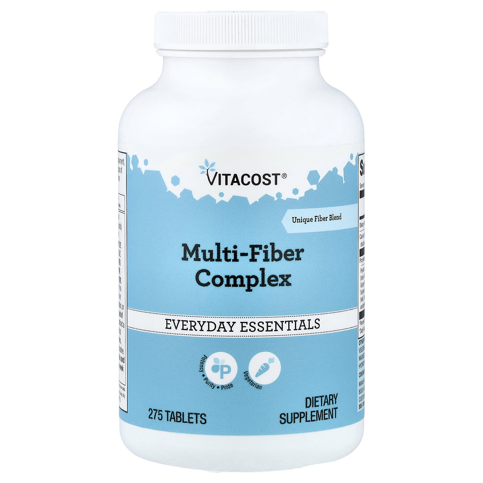 Vitacost Multi-Fiber Complex – 275 comprimés — Tunisie