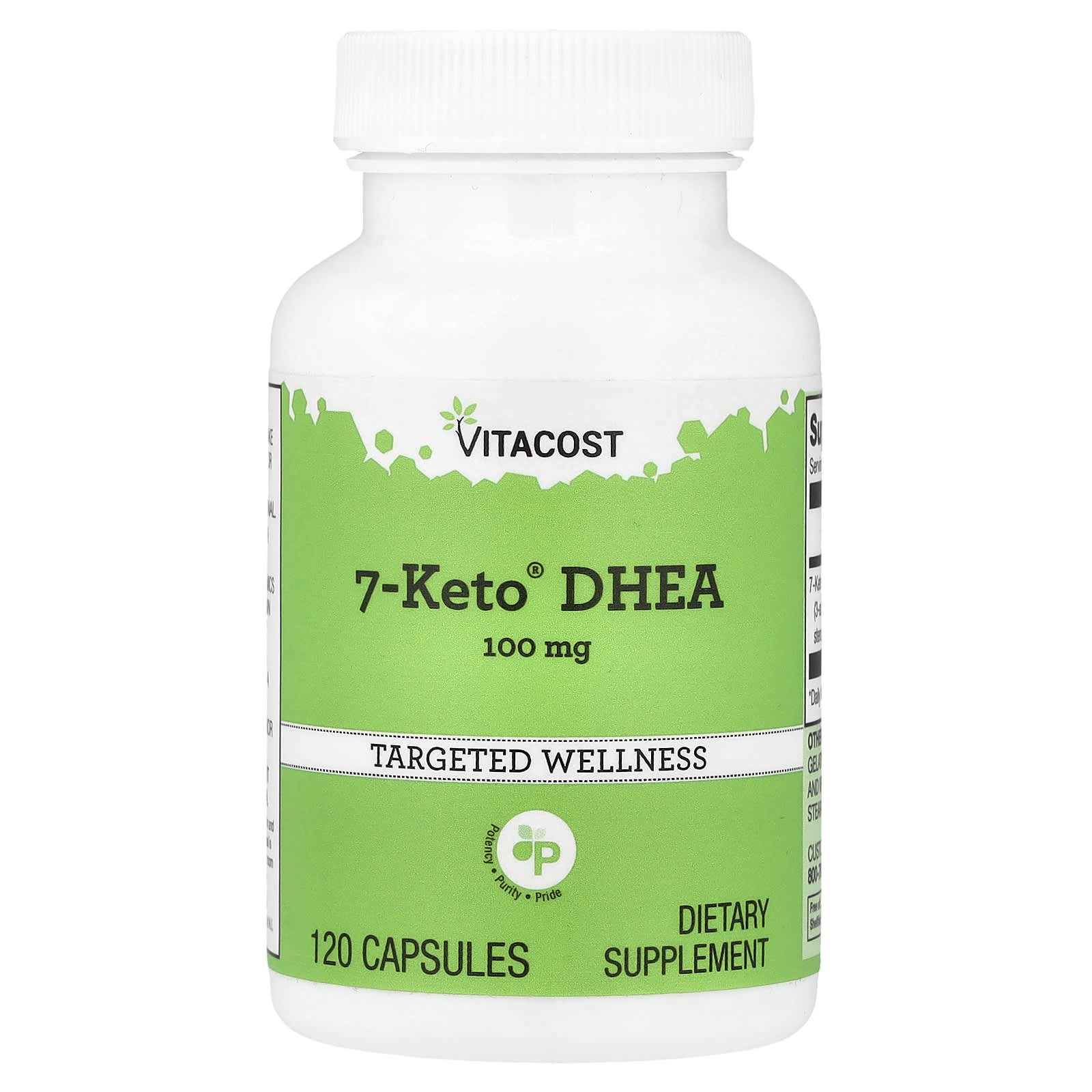 Vitacost 7-Keto DHEA – 100 mg – 120 gélules — Tunisie