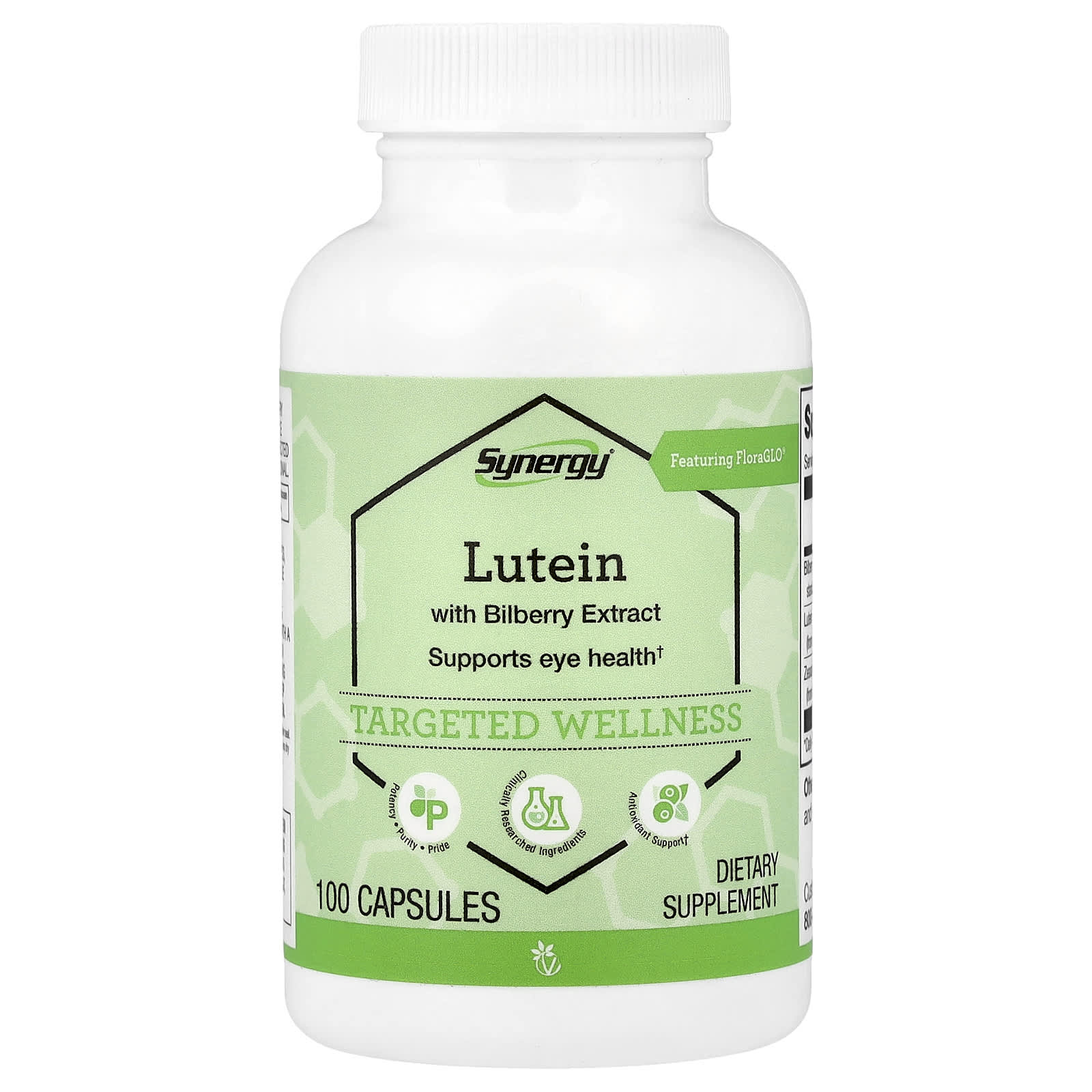Vitacost Synergy – Lutein With Bilberry Extract Featuring FloraGLO – 100 gélules — Tunisie