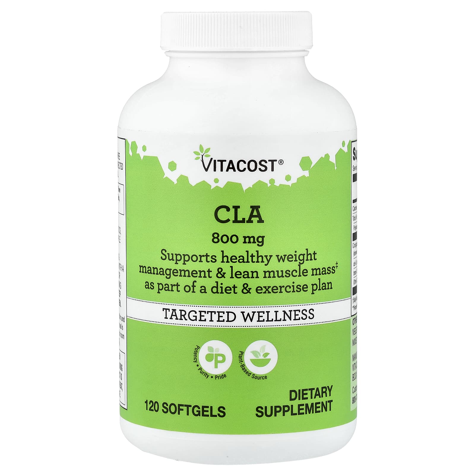 Vitacost CLA – 120 capsules molles — Tunisie