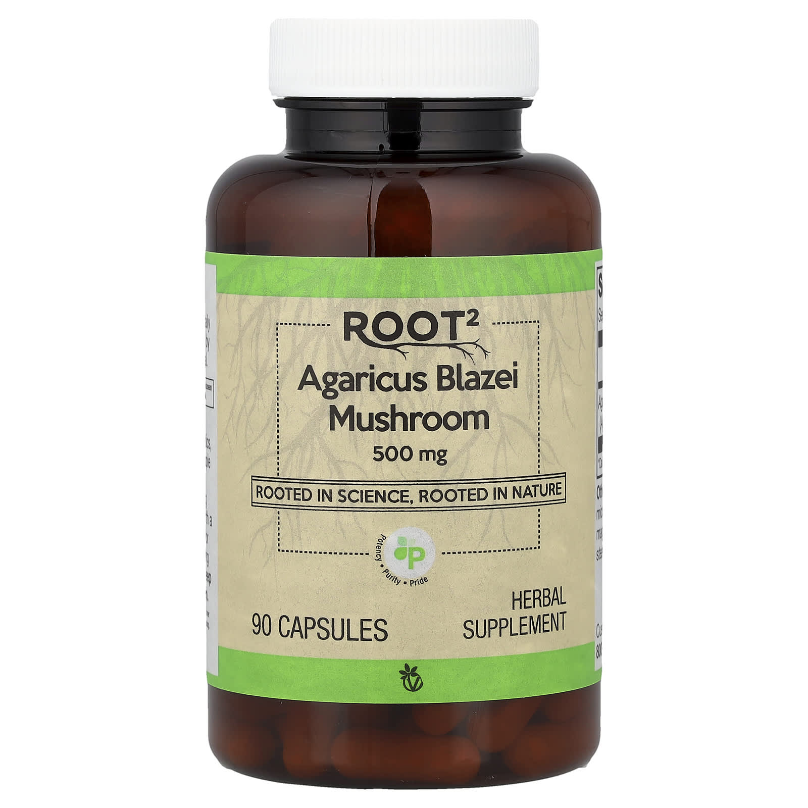 Vitacost Root2, Agaricus Blazei Mushroom – 90 gélules — Tunisie