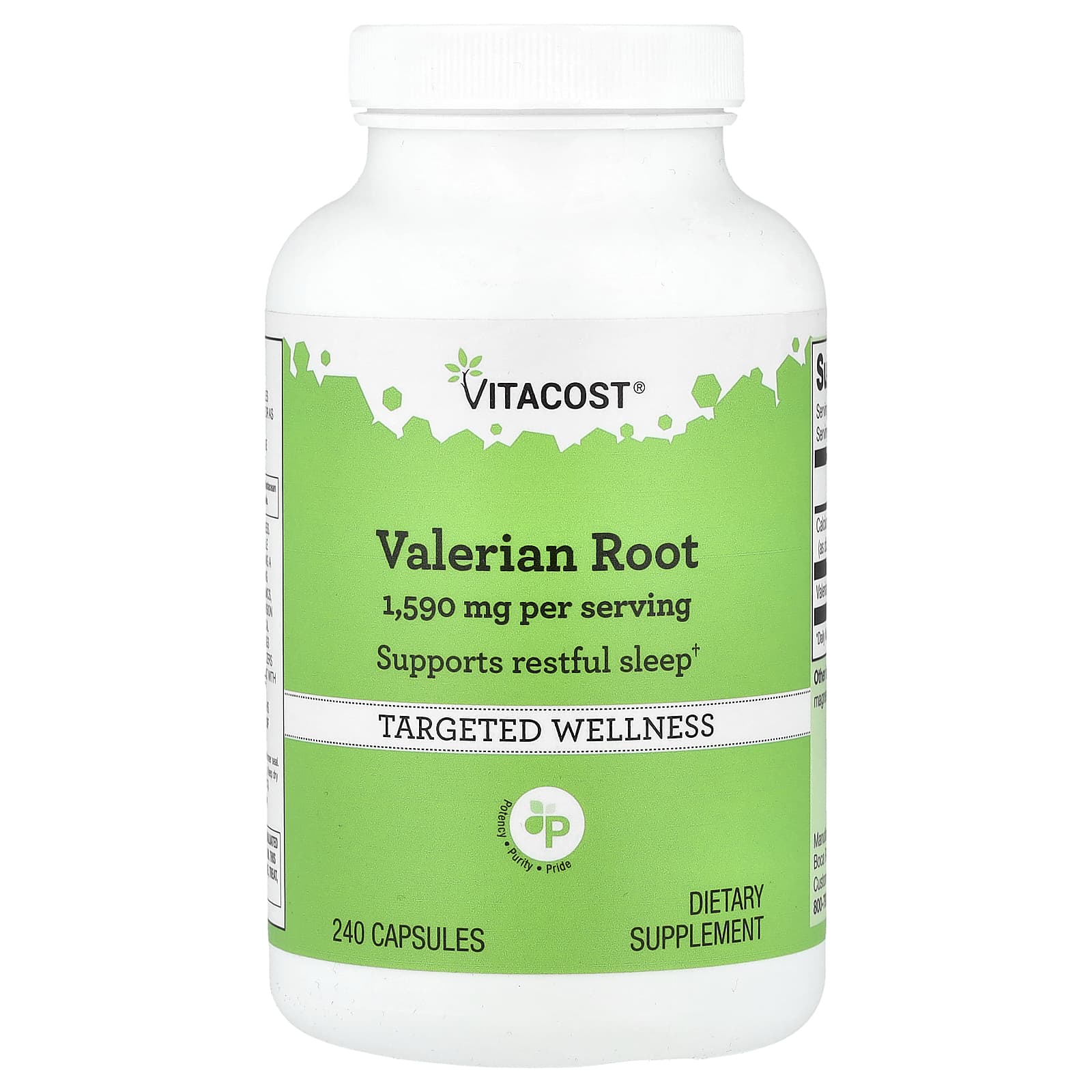 Vitacost Valerian Root – 240 gélules — Tunisie
