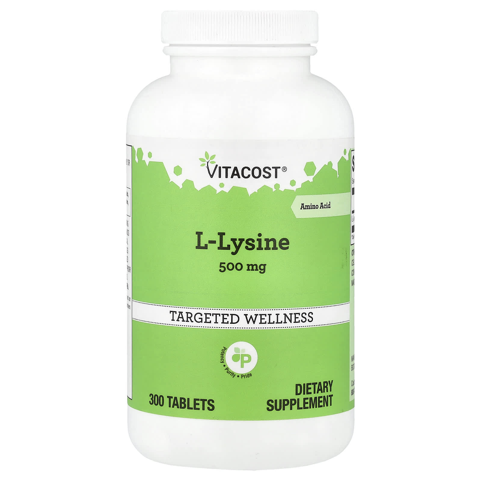 Vitacost L-Lysine – 300 comprimés — Tunisie