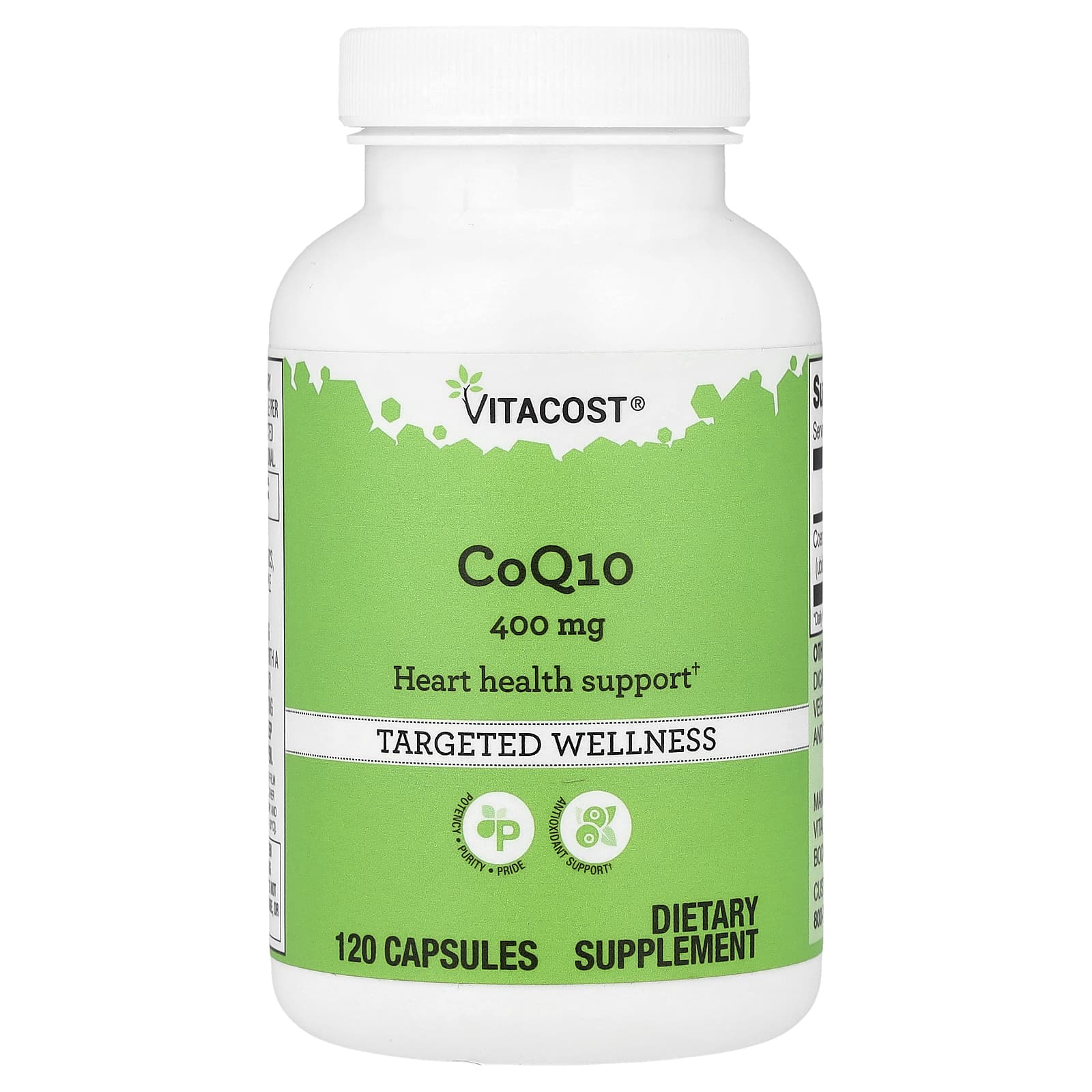 Vitacost CoQ10 – 400 mg – 120 gélules — Tunisie