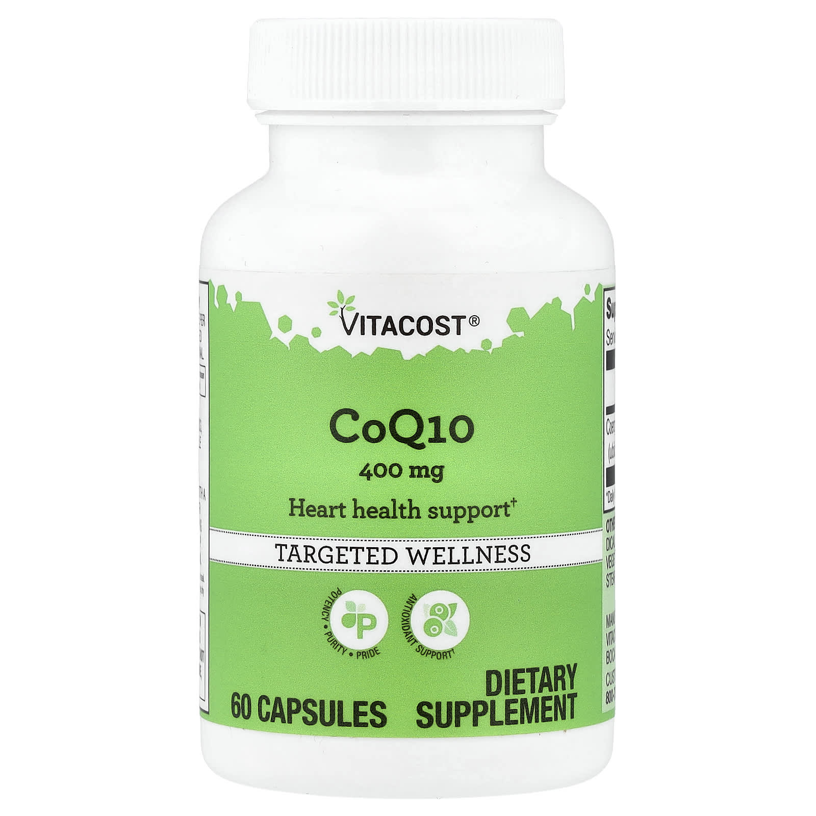 Vitacost CoQ10 – 400 mg – 60 gélules — Tunisie