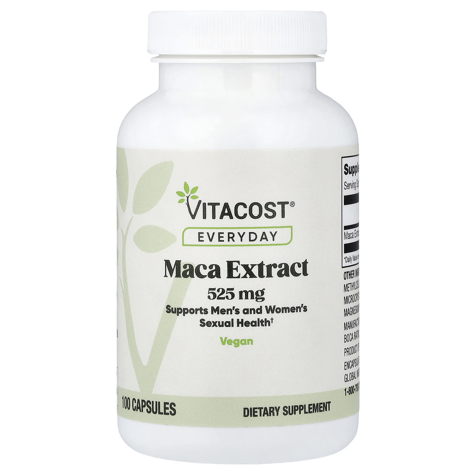 Vitacost Everyday, Maca Extract – 100 gélules — Tunisie
