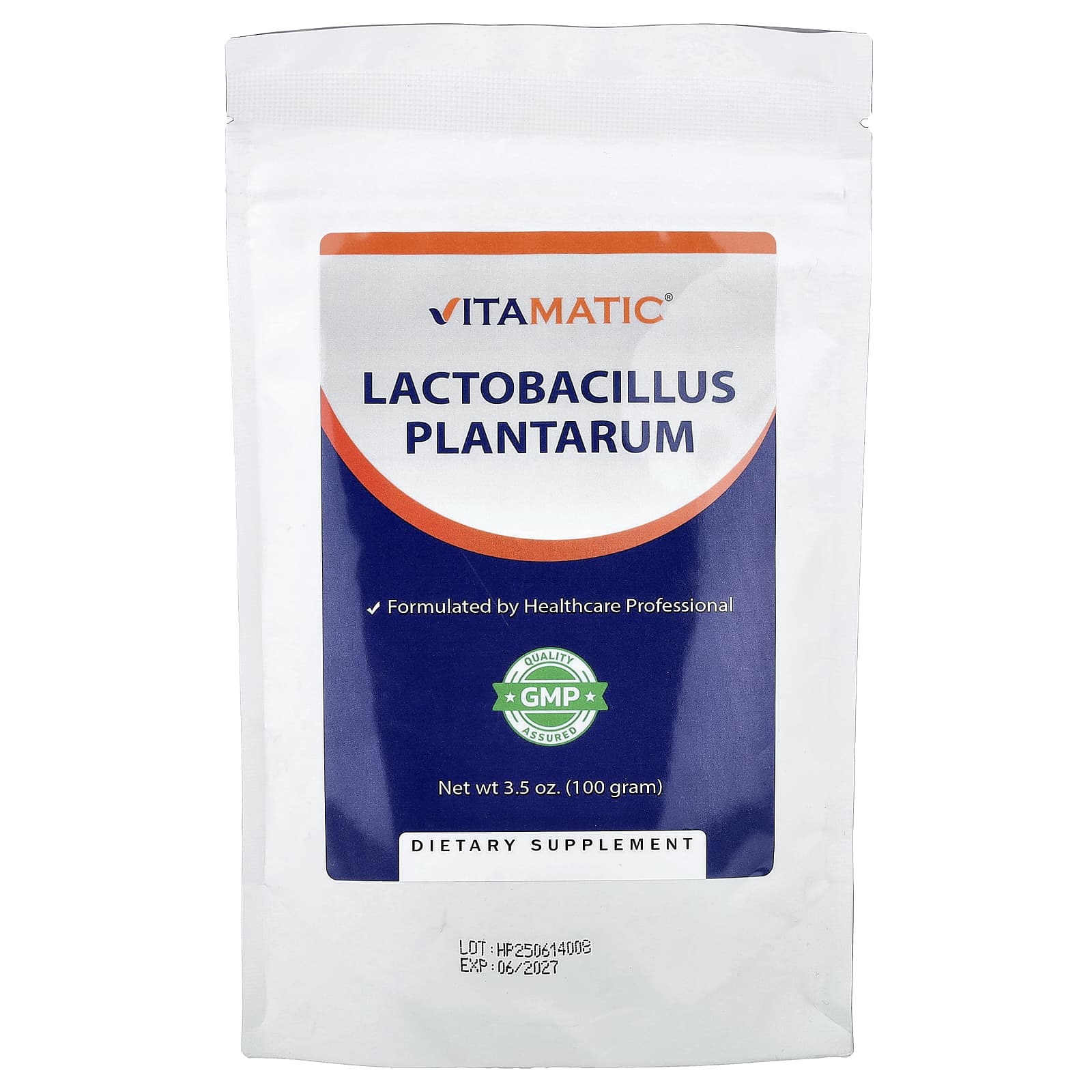 Vitamatic Lactobacillus Plantarum – 100 g — Tunisie