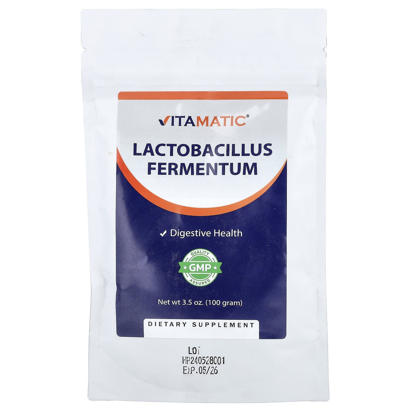 Vitamatic Lactobacillus Fermentum – 100 g — Tunisie