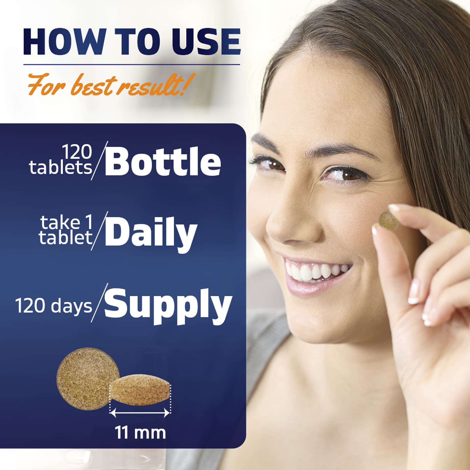 Vitamatic Melatonin 10 + Valerian – 120 comprimés — étiquette 1