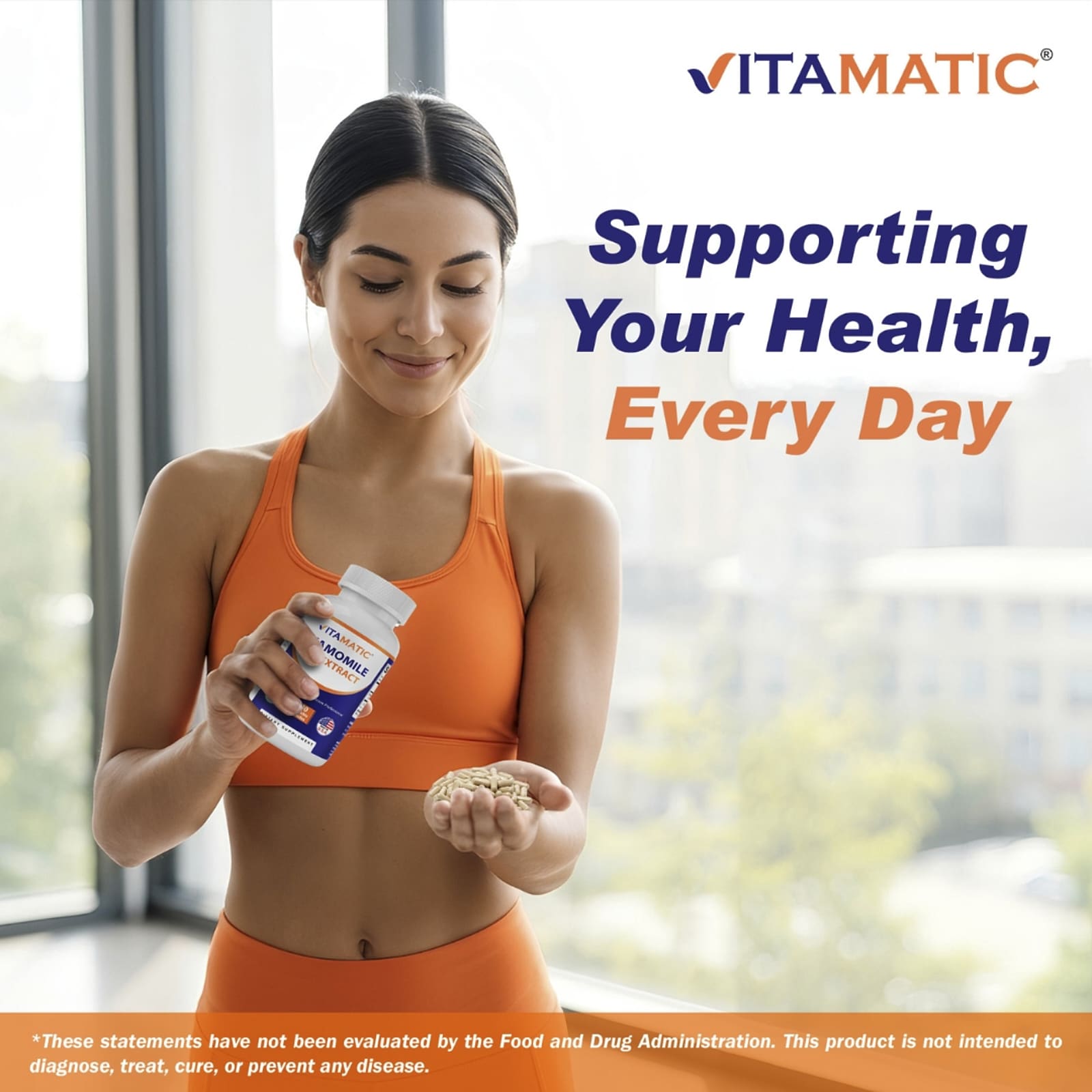 Vitamatic Chamomile – 2500 mg — étiquette 2