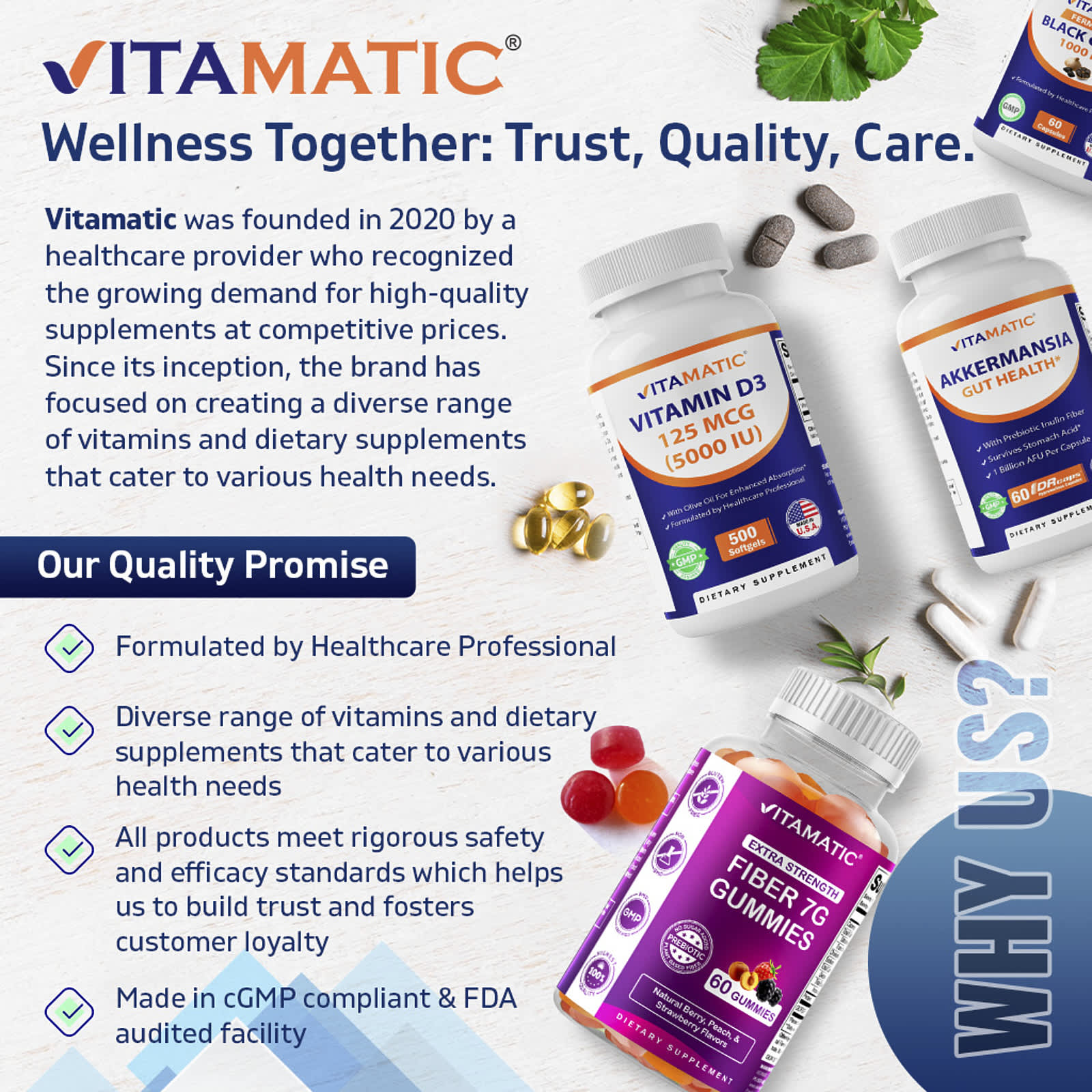 Vitamatic Bifidobacterium Lactis, 60 DRcaps Hypromellose Capsules — étiquette 5