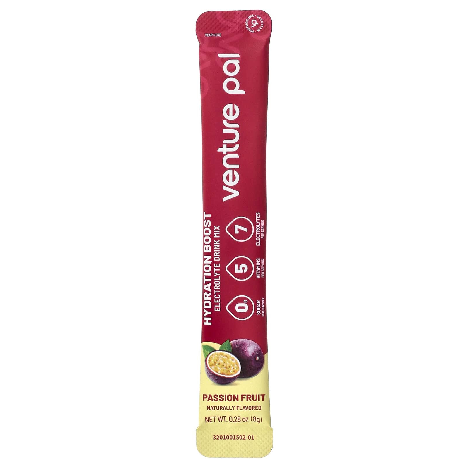 Venture Pal Hydration Boost, Electrolyte Drink Mix, Variety Pack – 8 g — étiquette 1