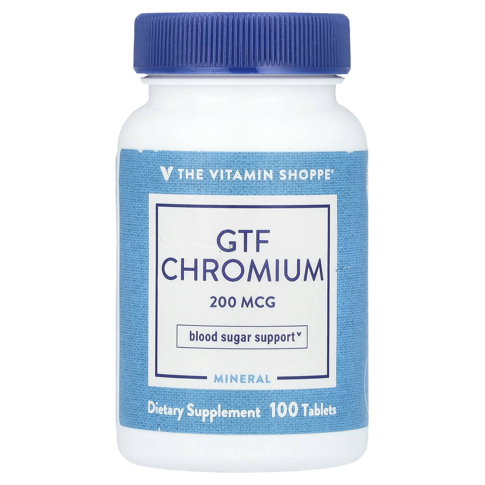 The Vitamin Shoppe GTF Chromium – 100 comprimés — Tunisie