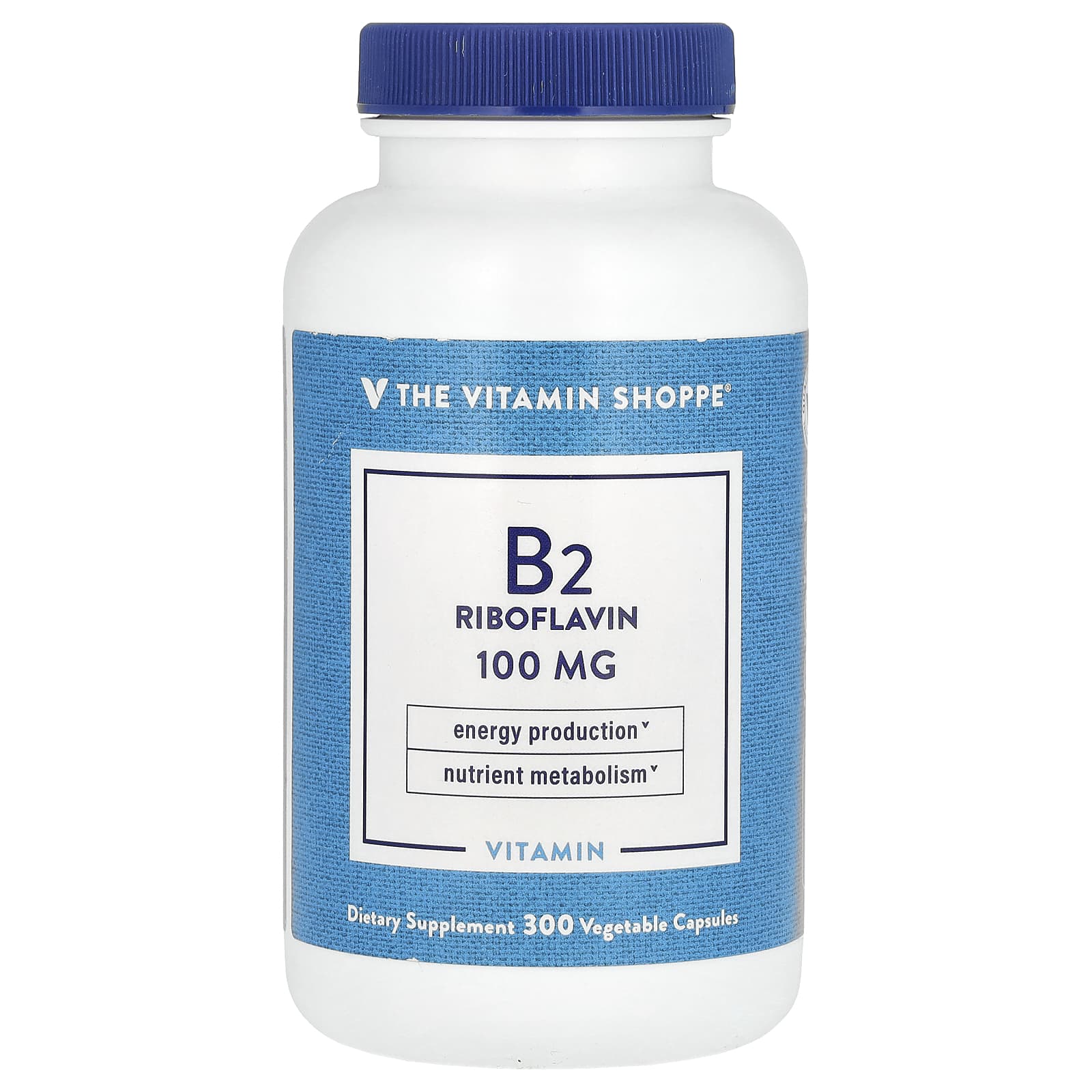 The Vitamin Shoppe Vitamin B2 Riboflavin – 100 mg — Tunisie