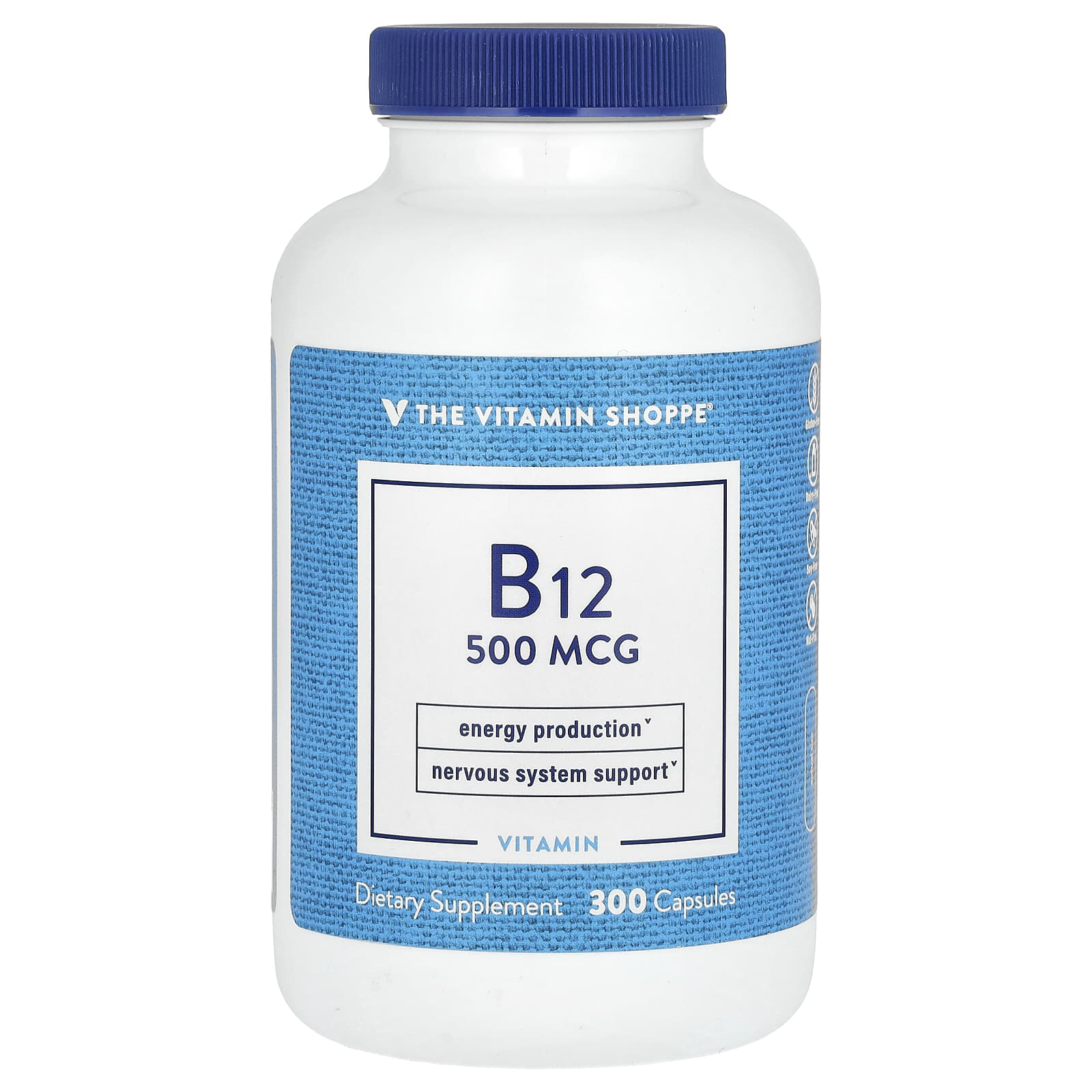 The Vitamin Shoppe Vitamin B12 – 300 gélules — Tunisie