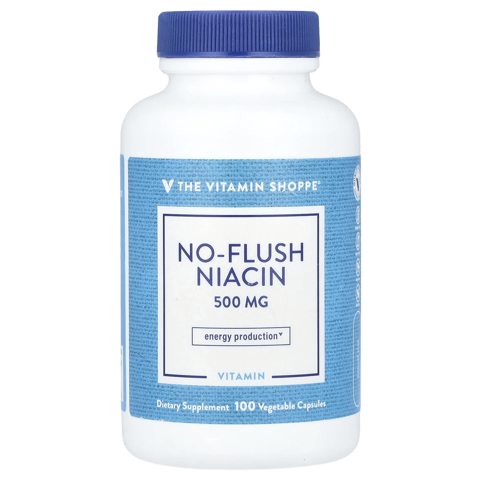 The Vitamin Shoppe No-Flush Niacin – 500 mg — Tunisie