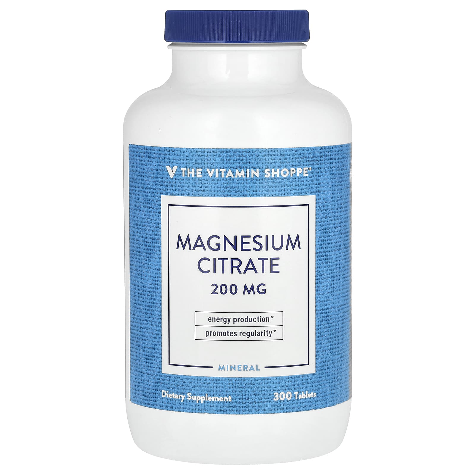 The Vitamin Shoppe Magnesium Citrate – 300 comprimés — Tunisie