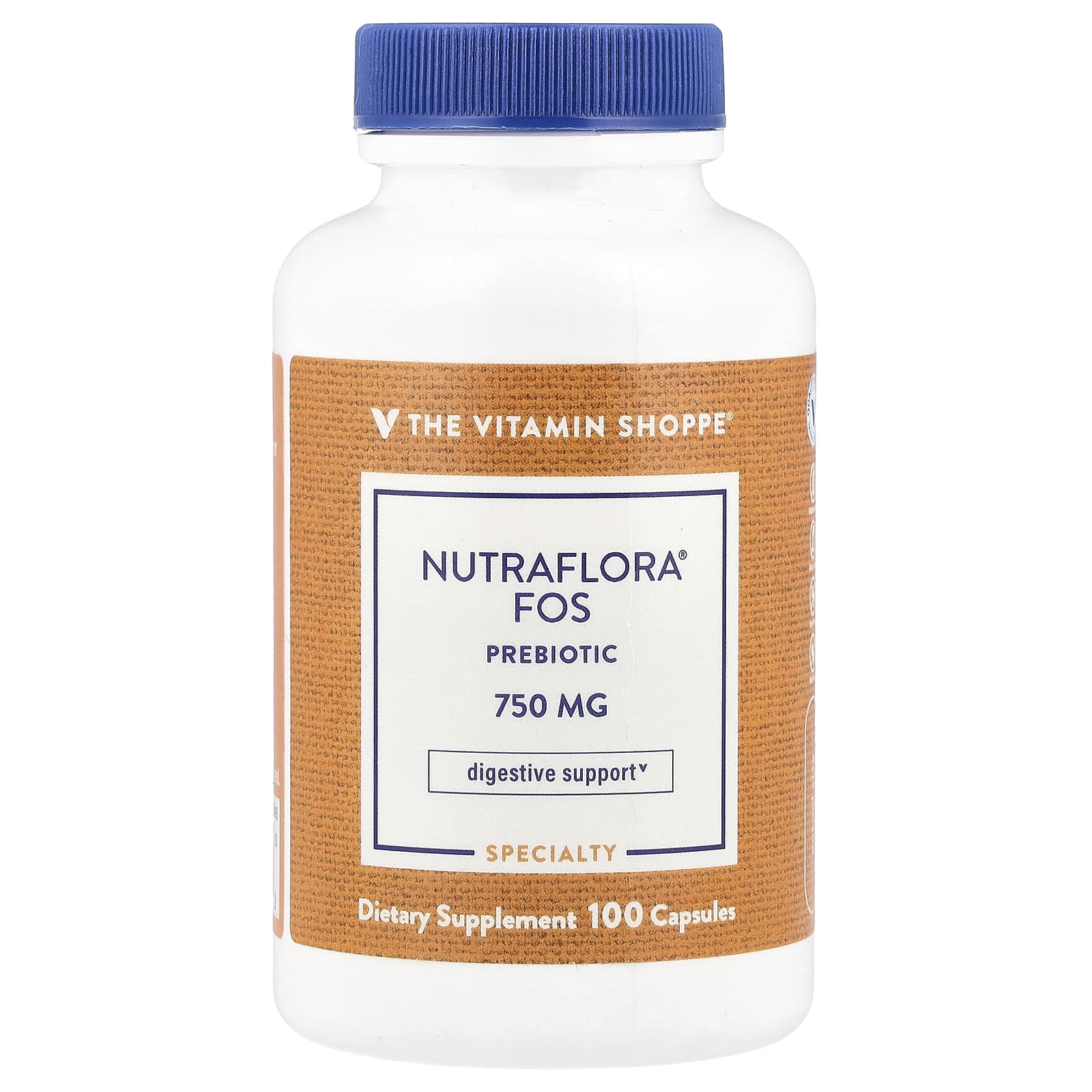 The Vitamin Shoppe NutraFlora FOS Probiotic – 100 gélules — Tunisie