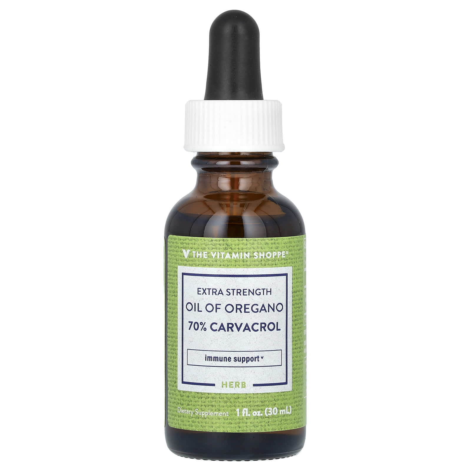 The Vitamin Shoppe Oil of Oregano – 30 ml — Tunisie