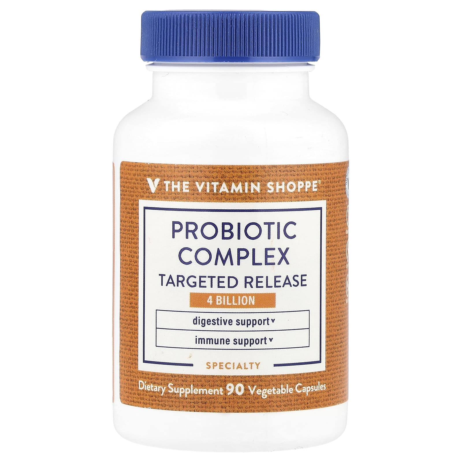 The Vitamin Shoppe Probiotic Complex, 4 Billion, 90 Vegetable Capsules — Tunisie