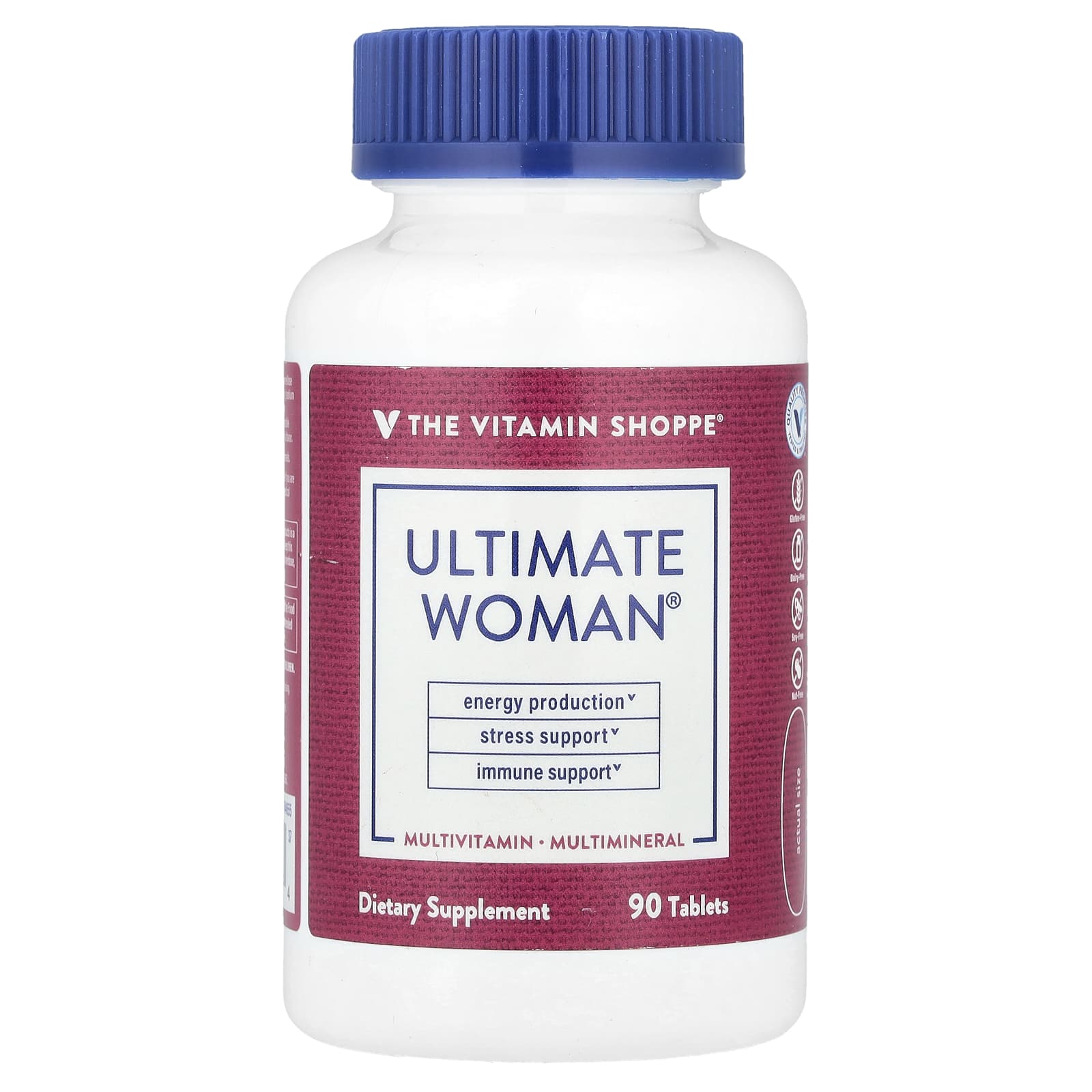 The Vitamin Shoppe Ultimate Woman, Multivitamin & Multimineral – 90 comprimés — Tunisie