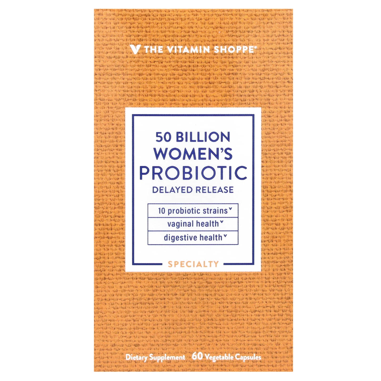 The Vitamin Shoppe Women's Probiotic, 50 Billion, 60 Vegetable Capsules — Tunisie