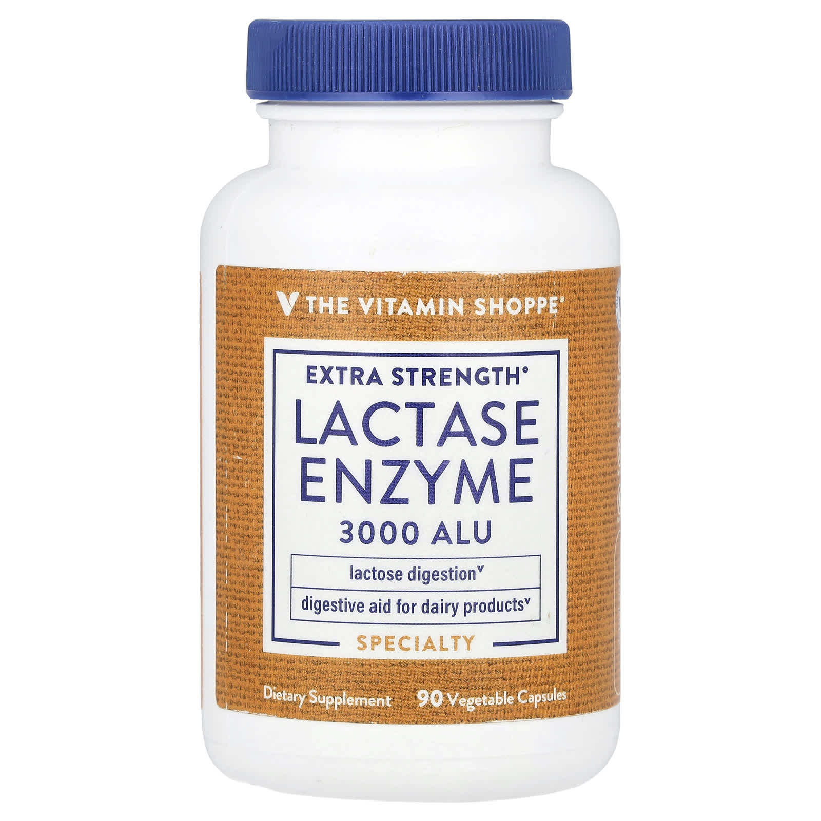 The Vitamin Shoppe Lactase Enzyme, 3, 000 ALU, 90 Vegetable Capsules — Tunisie