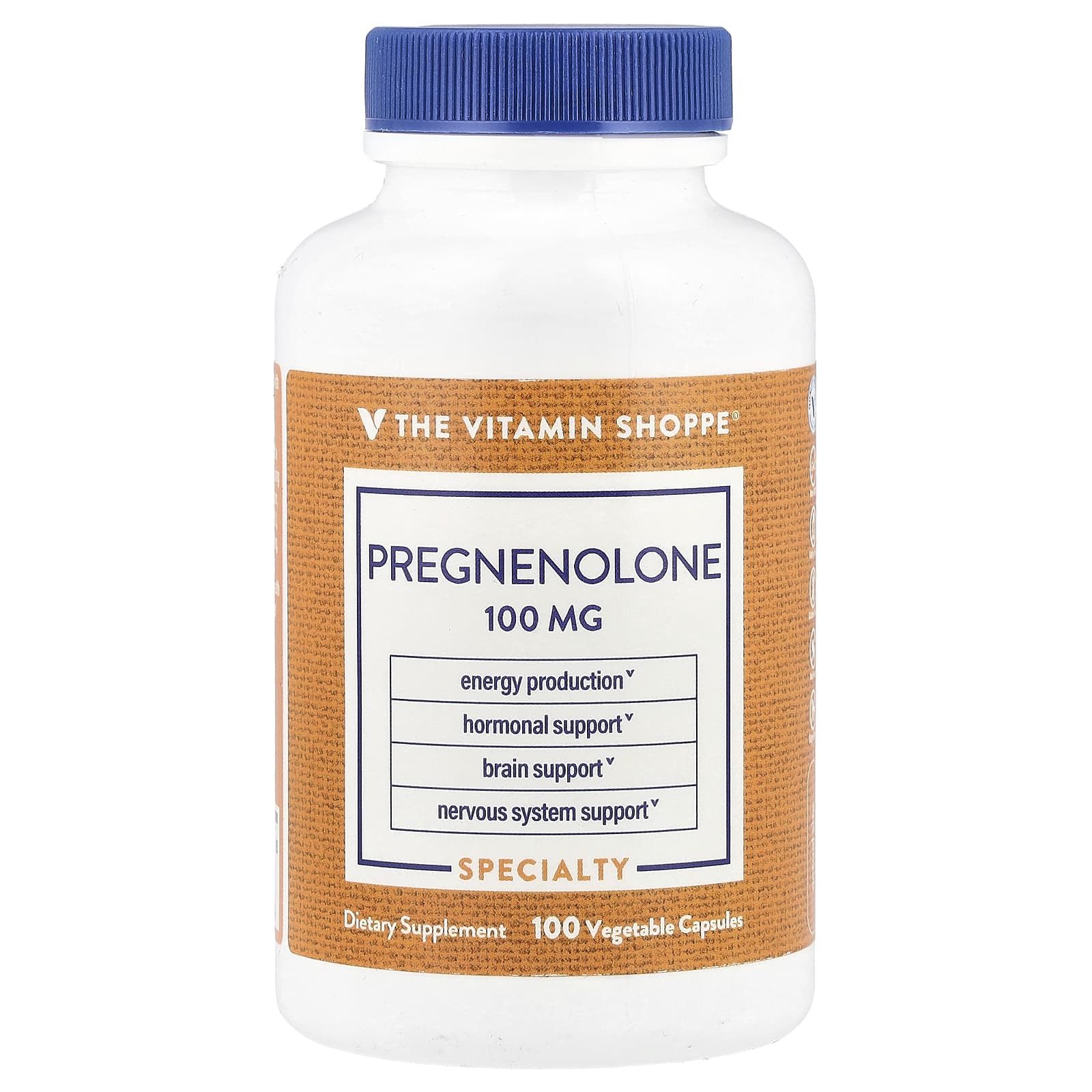 The Vitamin Shoppe Pregnenolone – 100 mg — Tunisie