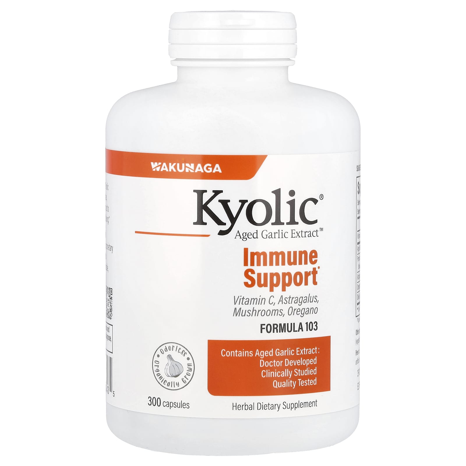 Kyolic Aged Garlic Extract – Formula 103 – 300 gélules — Tunisie