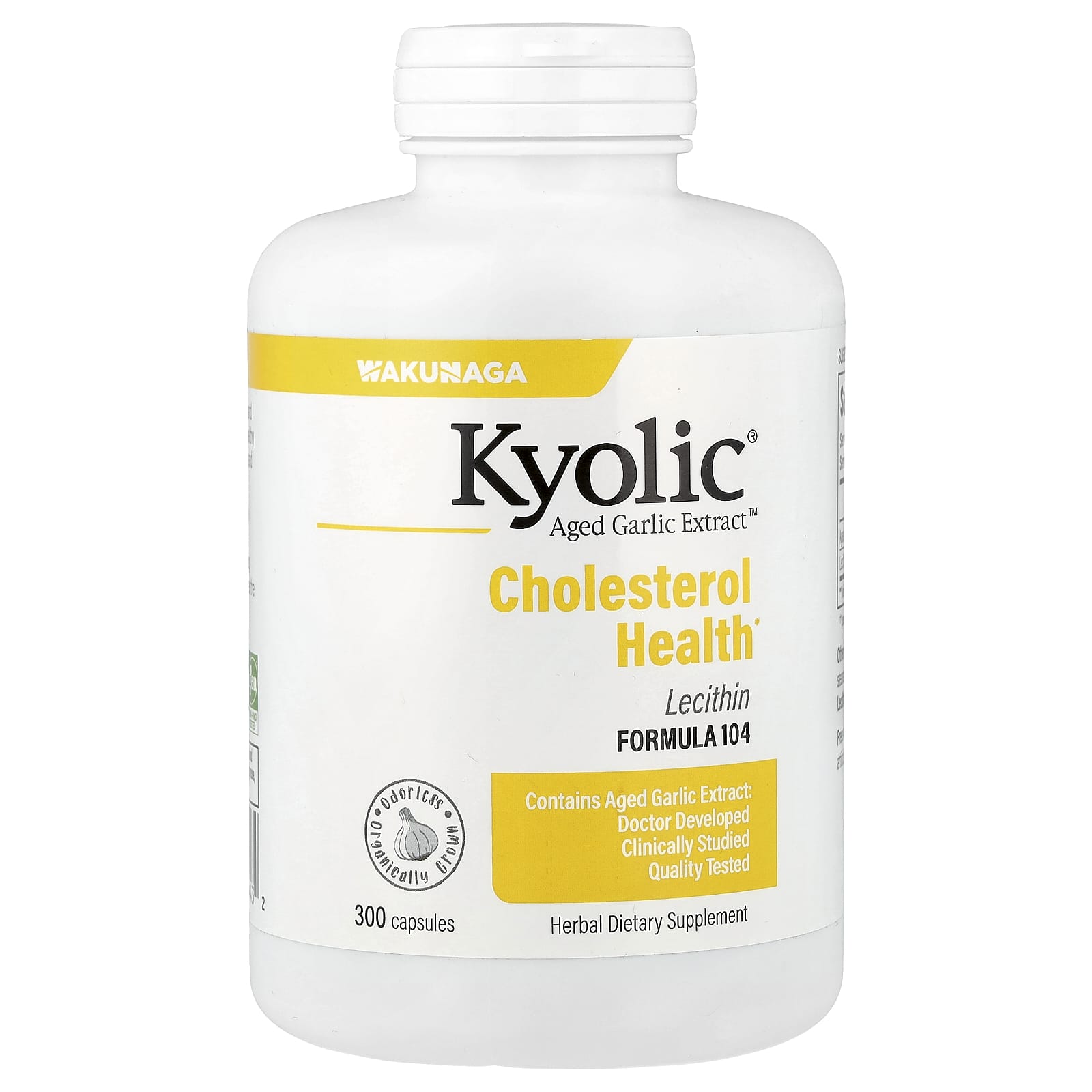 Kyolic Aged Garlic Extract, Cholesterol Health – 300 gélules — Tunisie