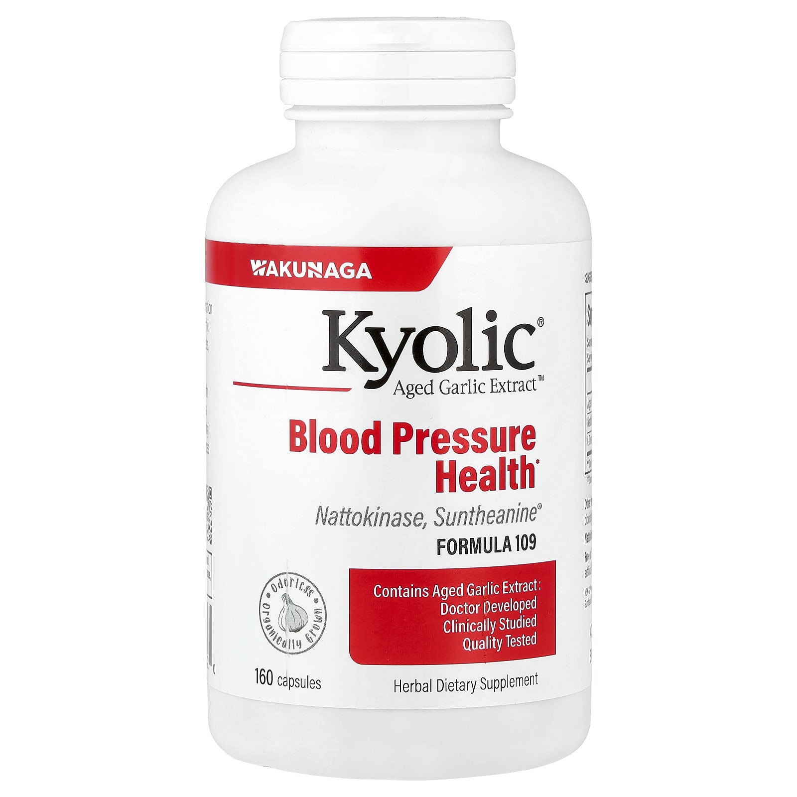 Kyolic Aged Garlic Extract, Blood Pressure Health – 160 gélules — Tunisie