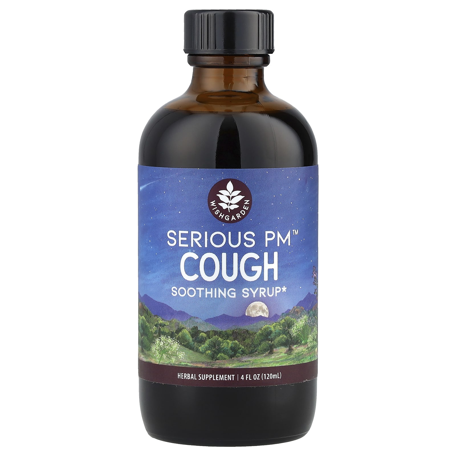WishGarden Herbs Serious PM Cough, Soothing Syrup – 120 ml — Tunisie