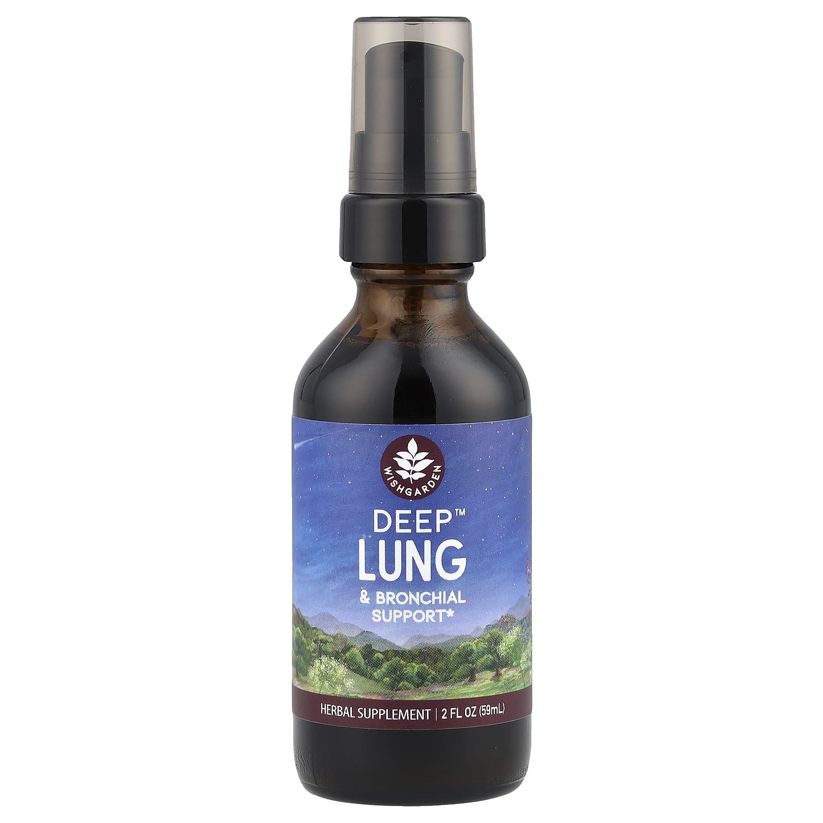 WishGarden Herbs Deep Lung & Bronchial Support – 59 ml — Tunisie