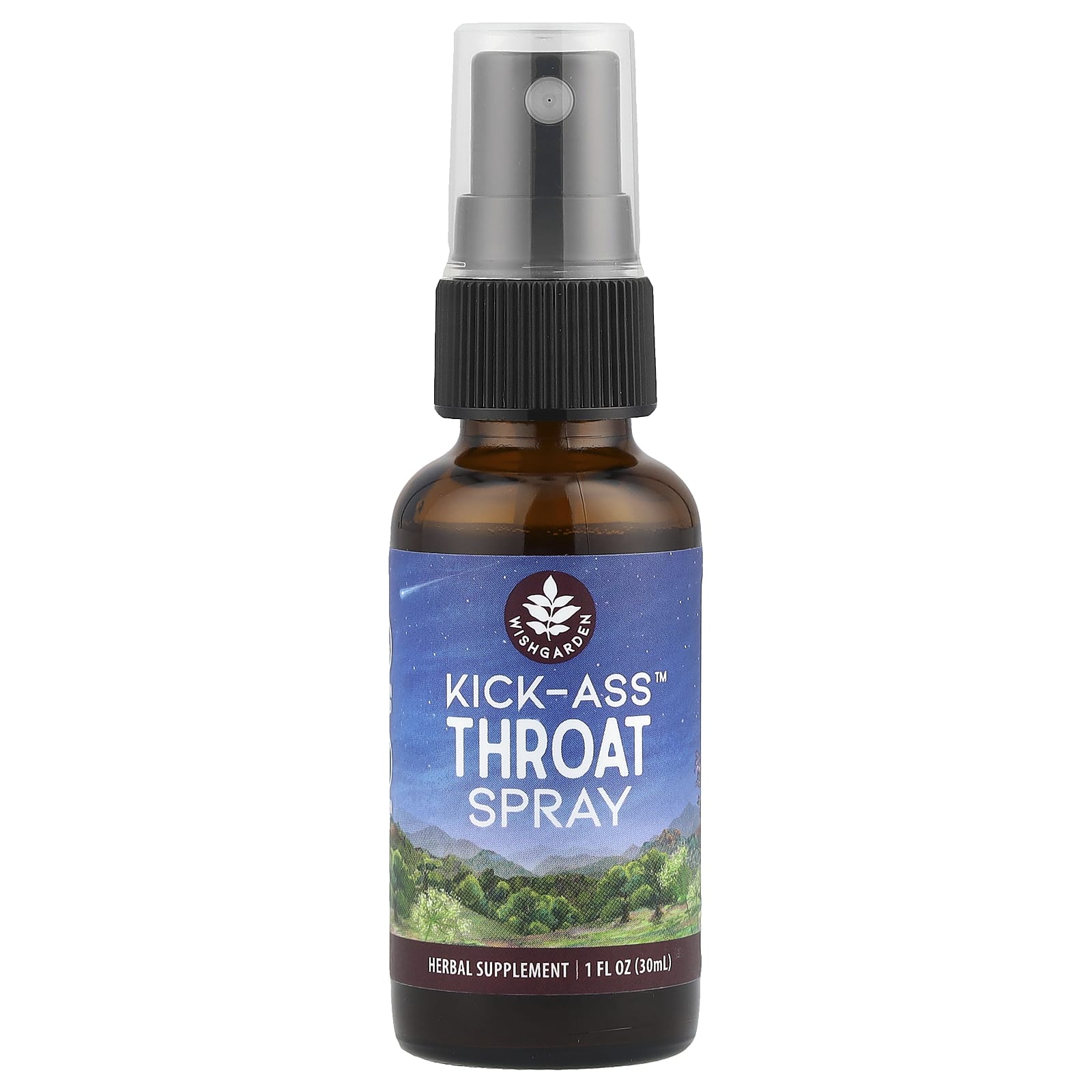 WishGarden Herbs Kick-Ass Throat Spray – 30 ml — Tunisie