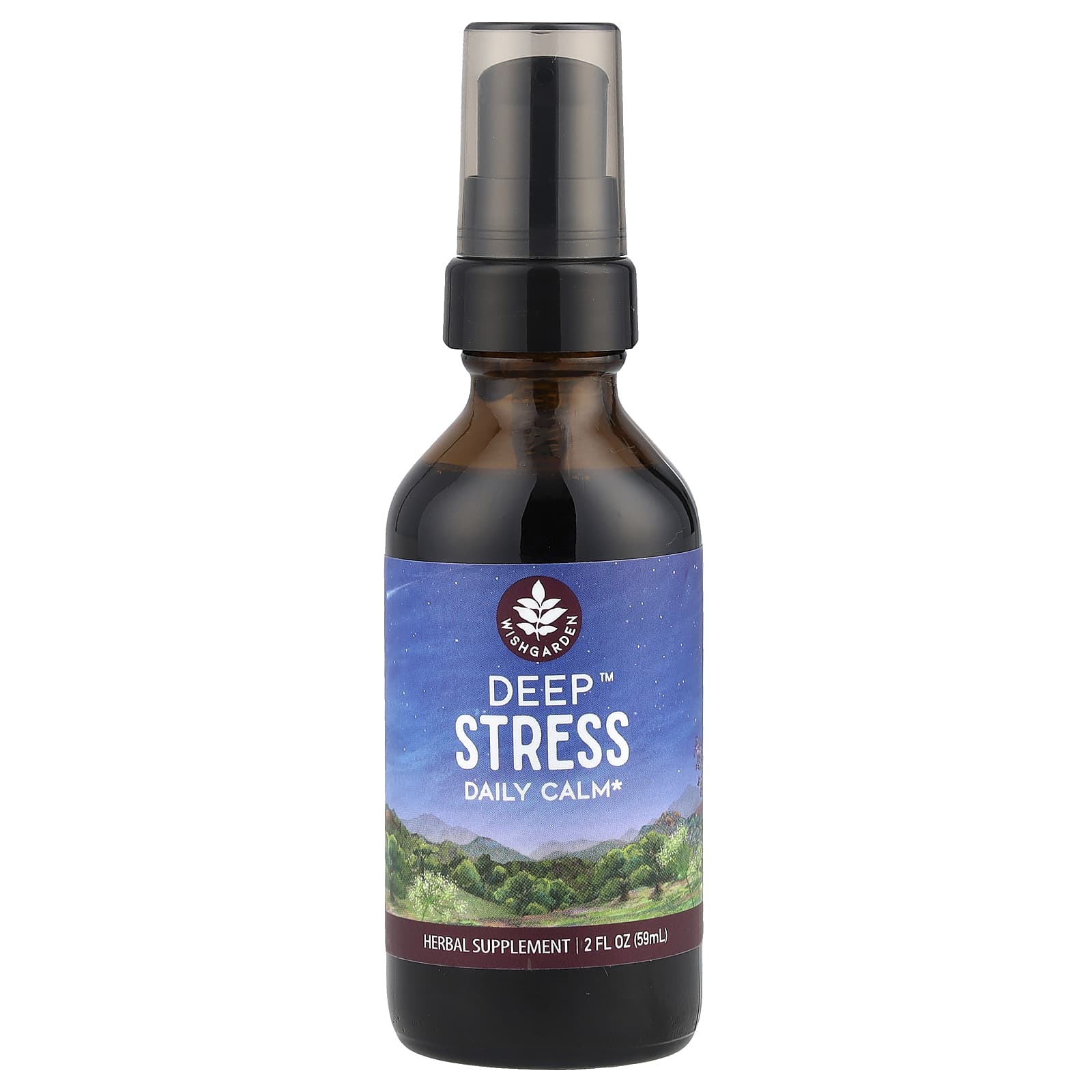 WishGarden Herbs Deep Stress Daily Calm – 59 ml — Tunisie