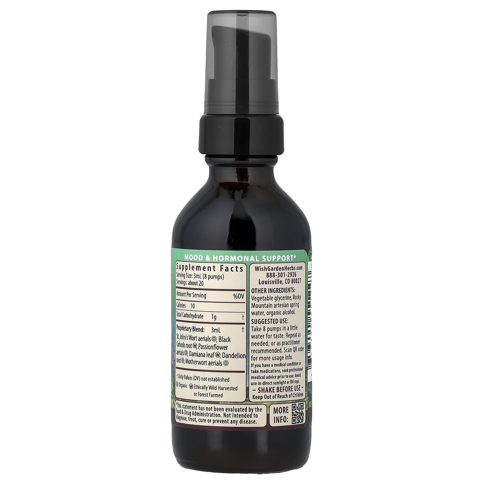 WishGarden Herbs Postpartum Emotional Baby Blues – 59 ml — photo 2 sur 2