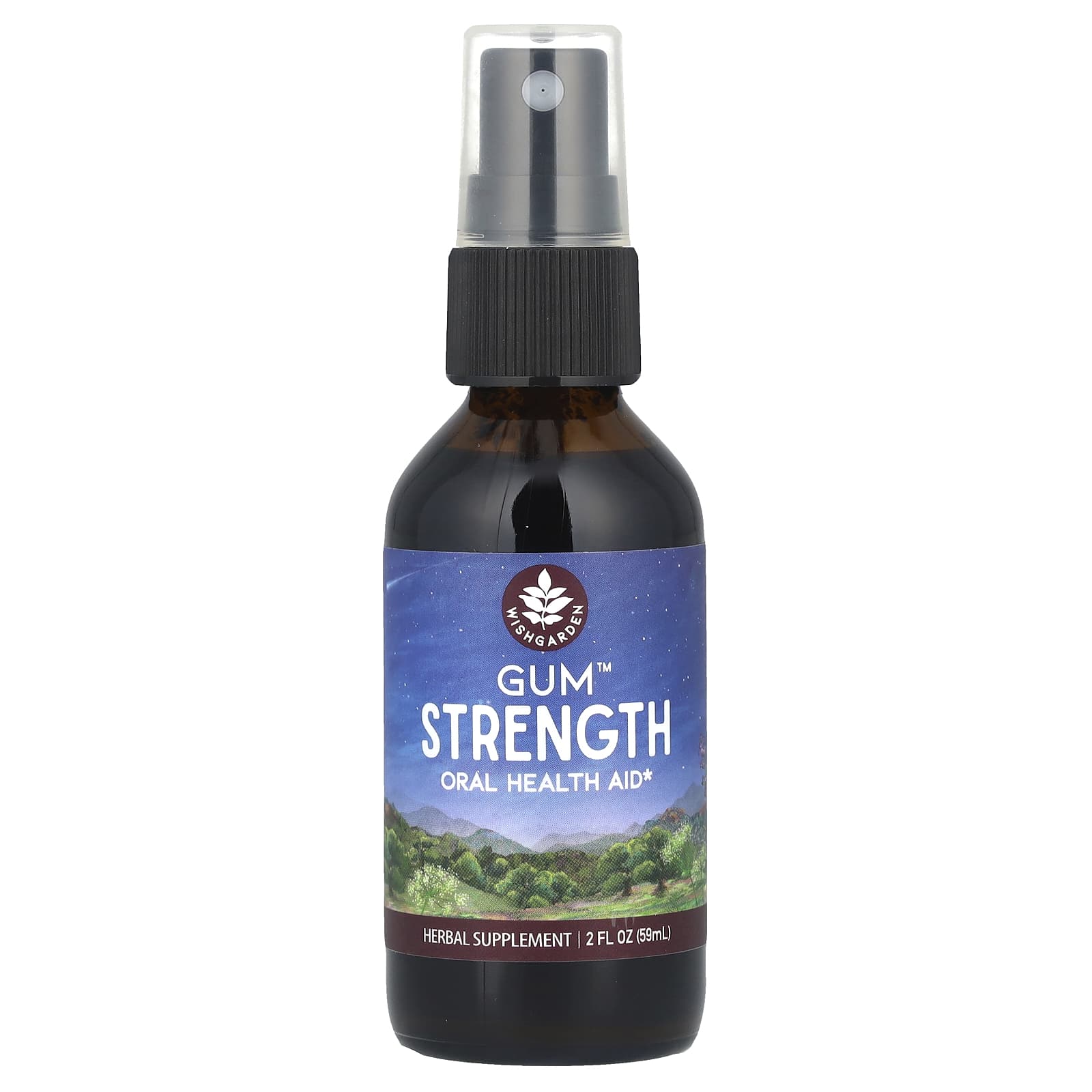WishGarden Herbs Gum Strength, Oral Health Aid – 59 ml — Tunisie