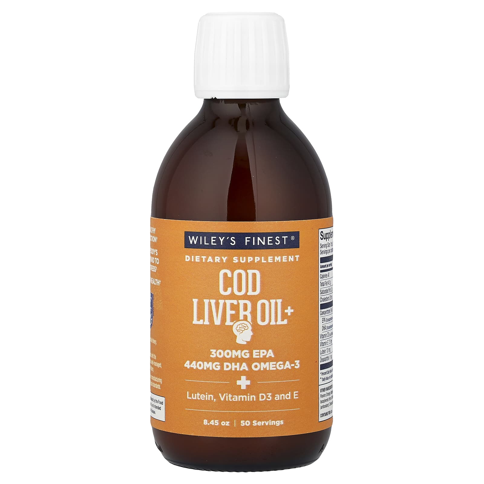 Wiley's Finest Cod Liver Oil+ – 8,45 oz — Tunisie