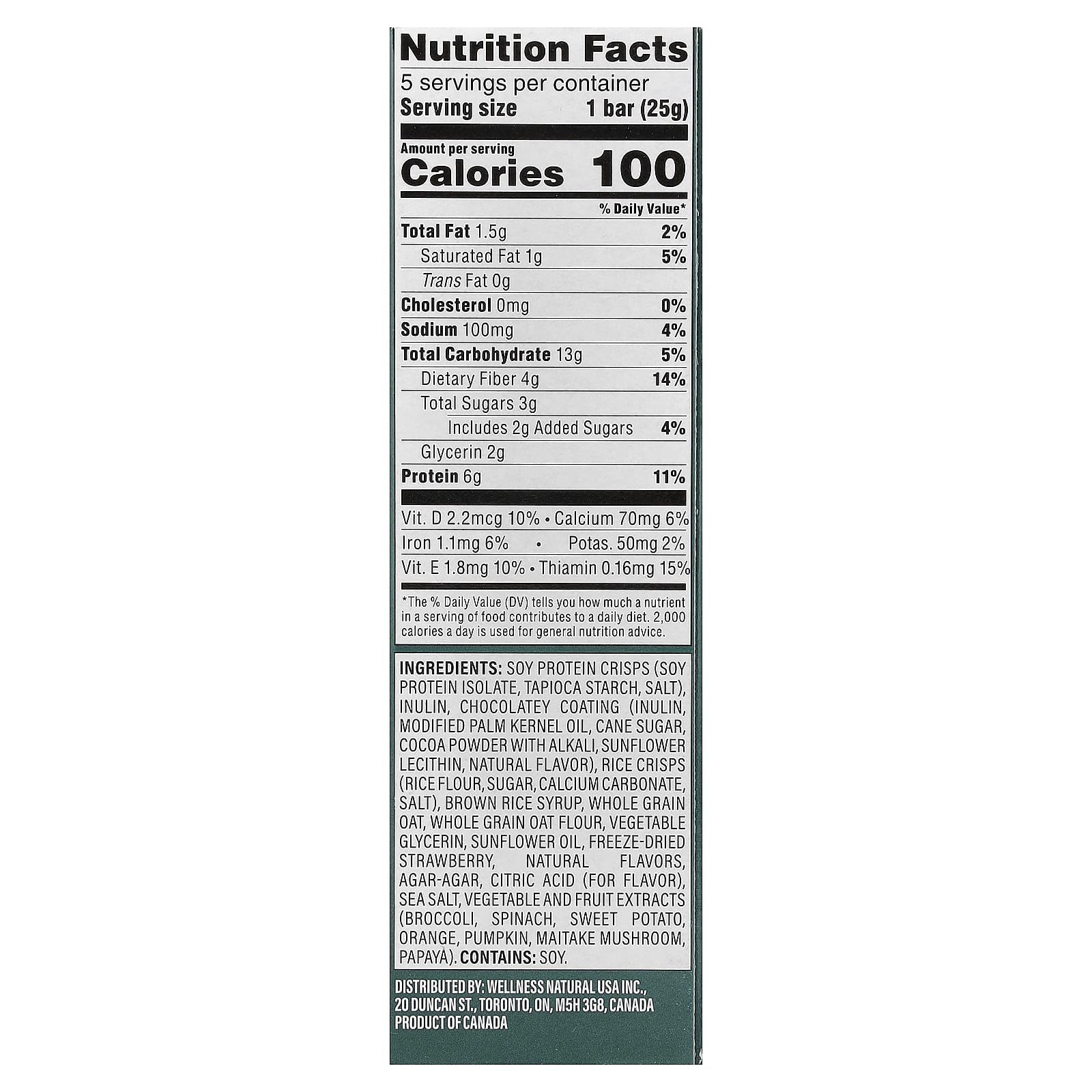 Simply Protein Dipped Snack Bars – Chocoberry – 25 g — photo 2 sur 2
